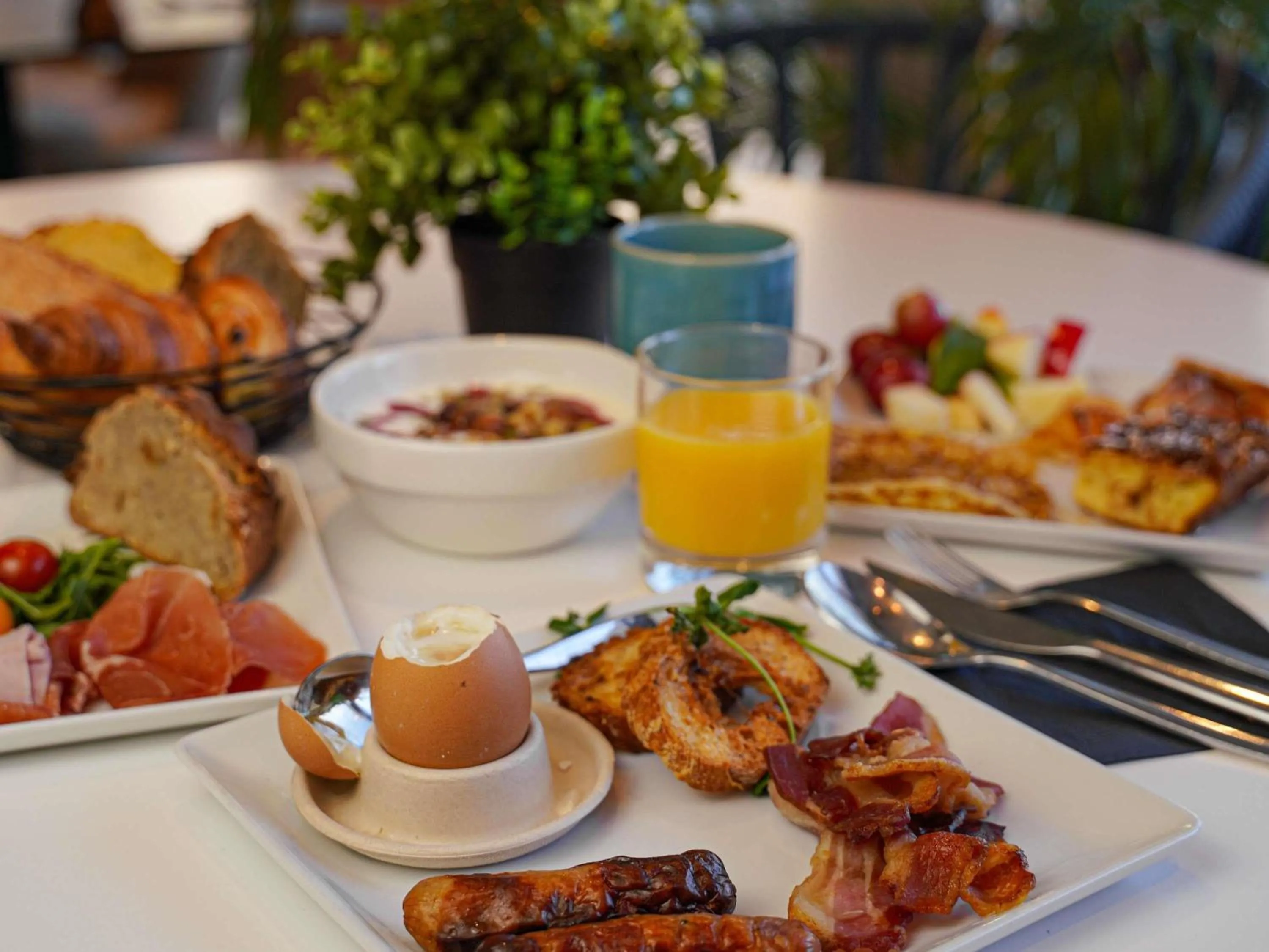 Breakfast in Novotel La Grande Motte Golf