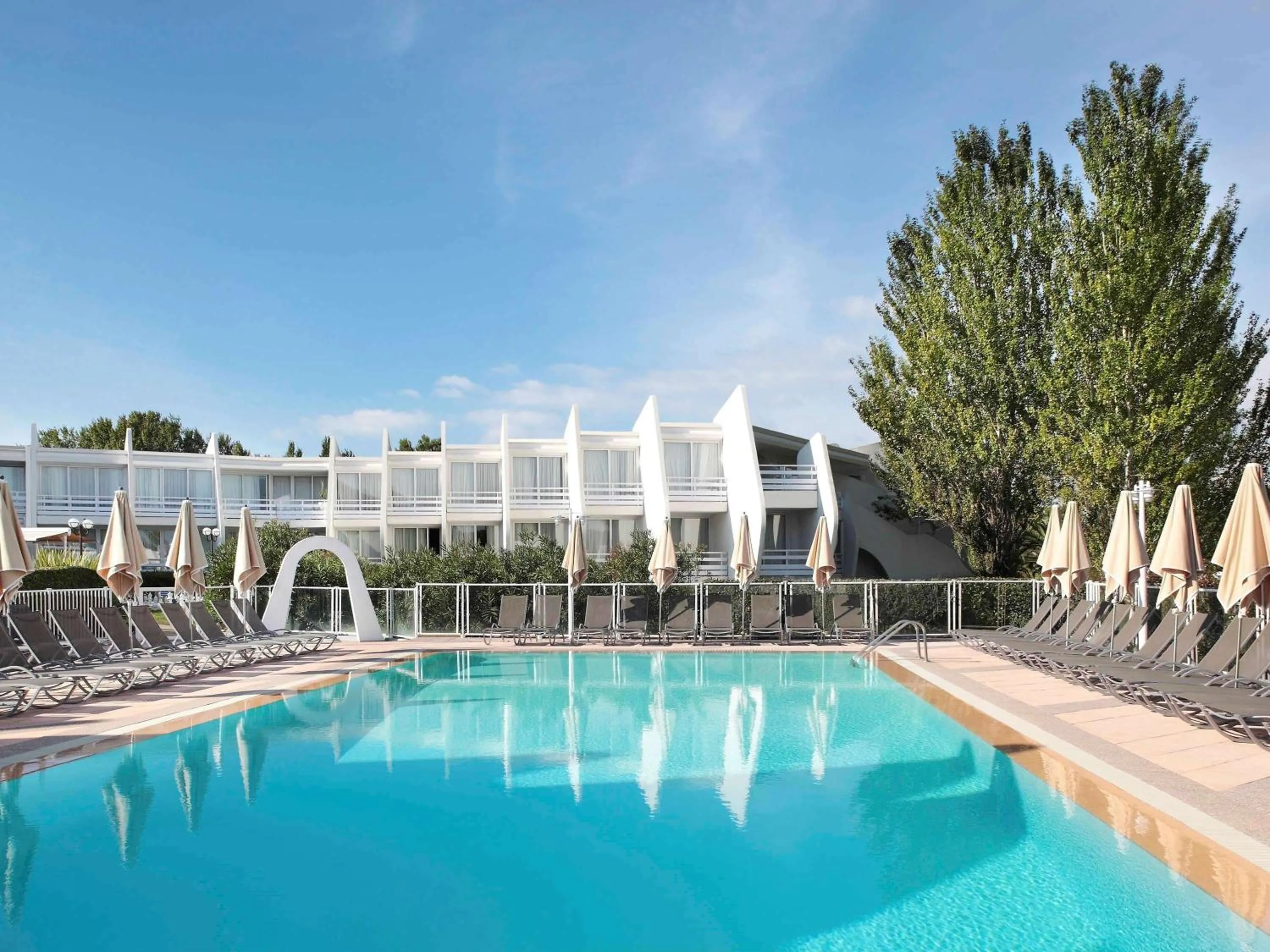 On site in Novotel La Grande Motte Golf