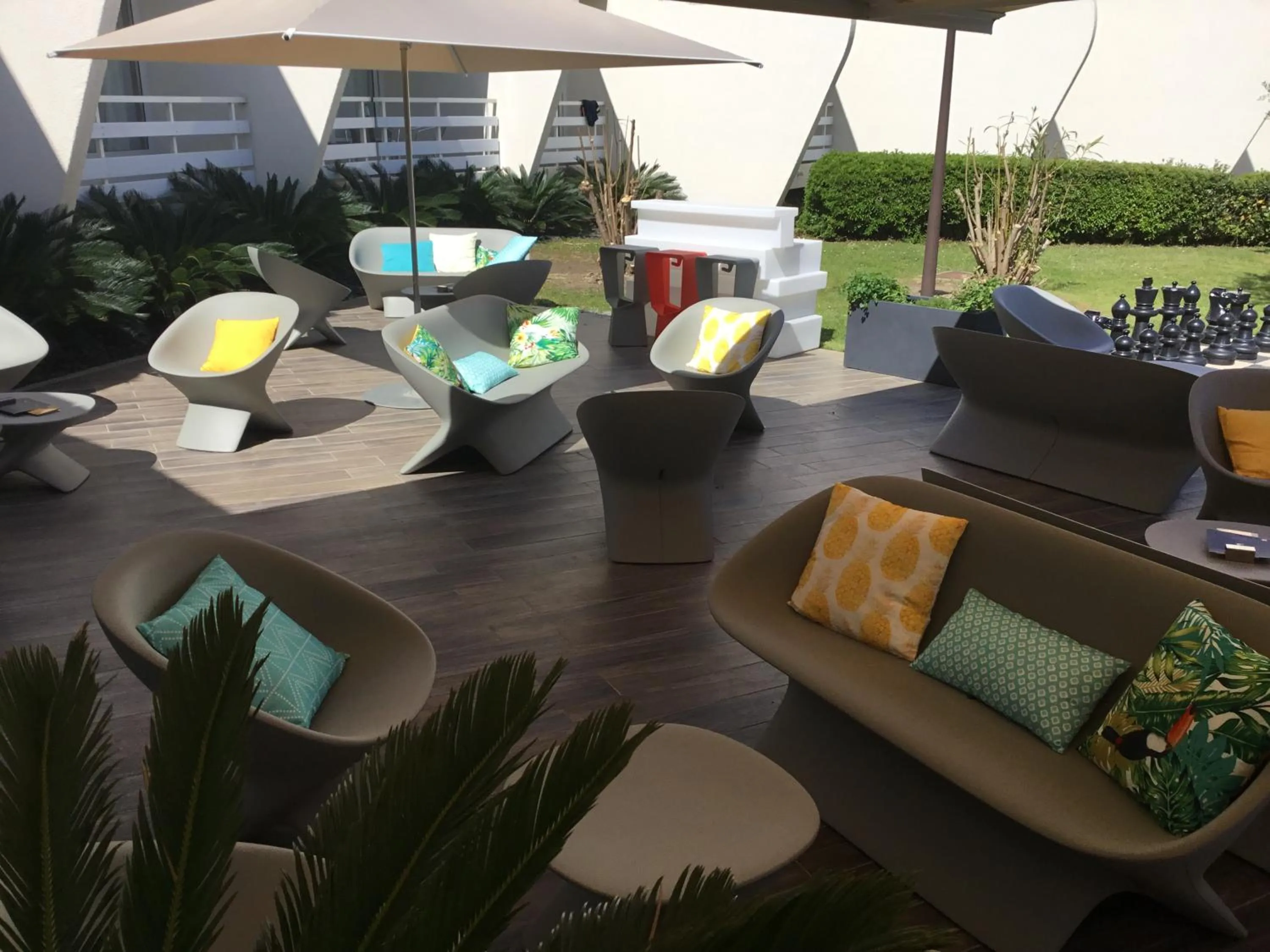 Patio in Novotel La Grande Motte Golf