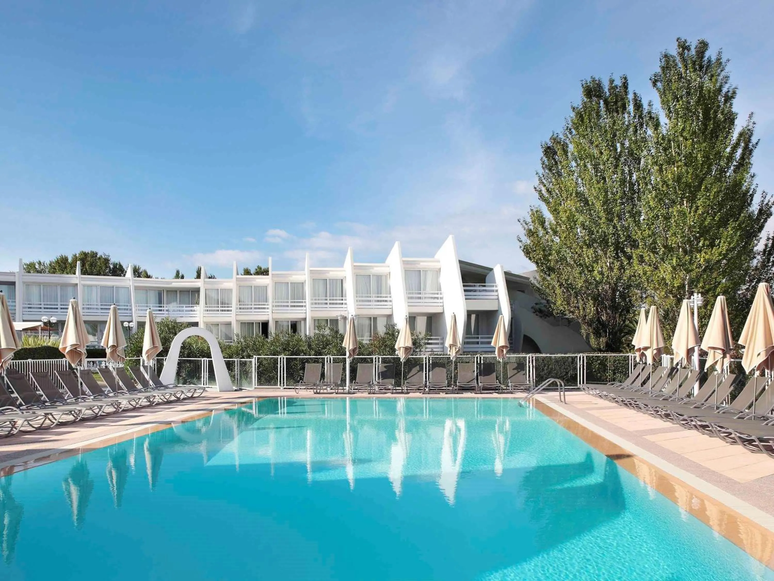 On site in Novotel La Grande Motte Golf