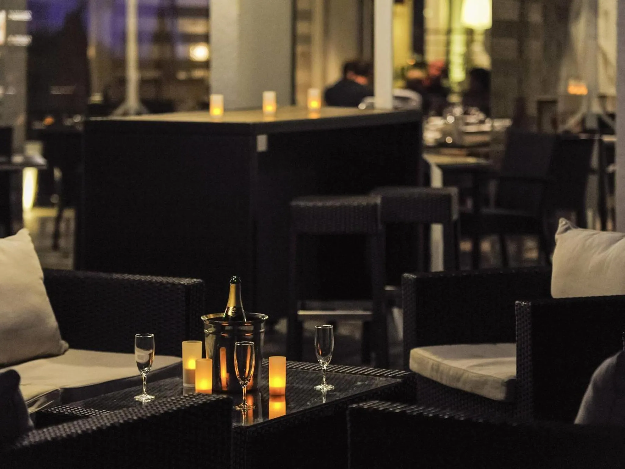 Lounge or bar in Novotel La Grande Motte Golf