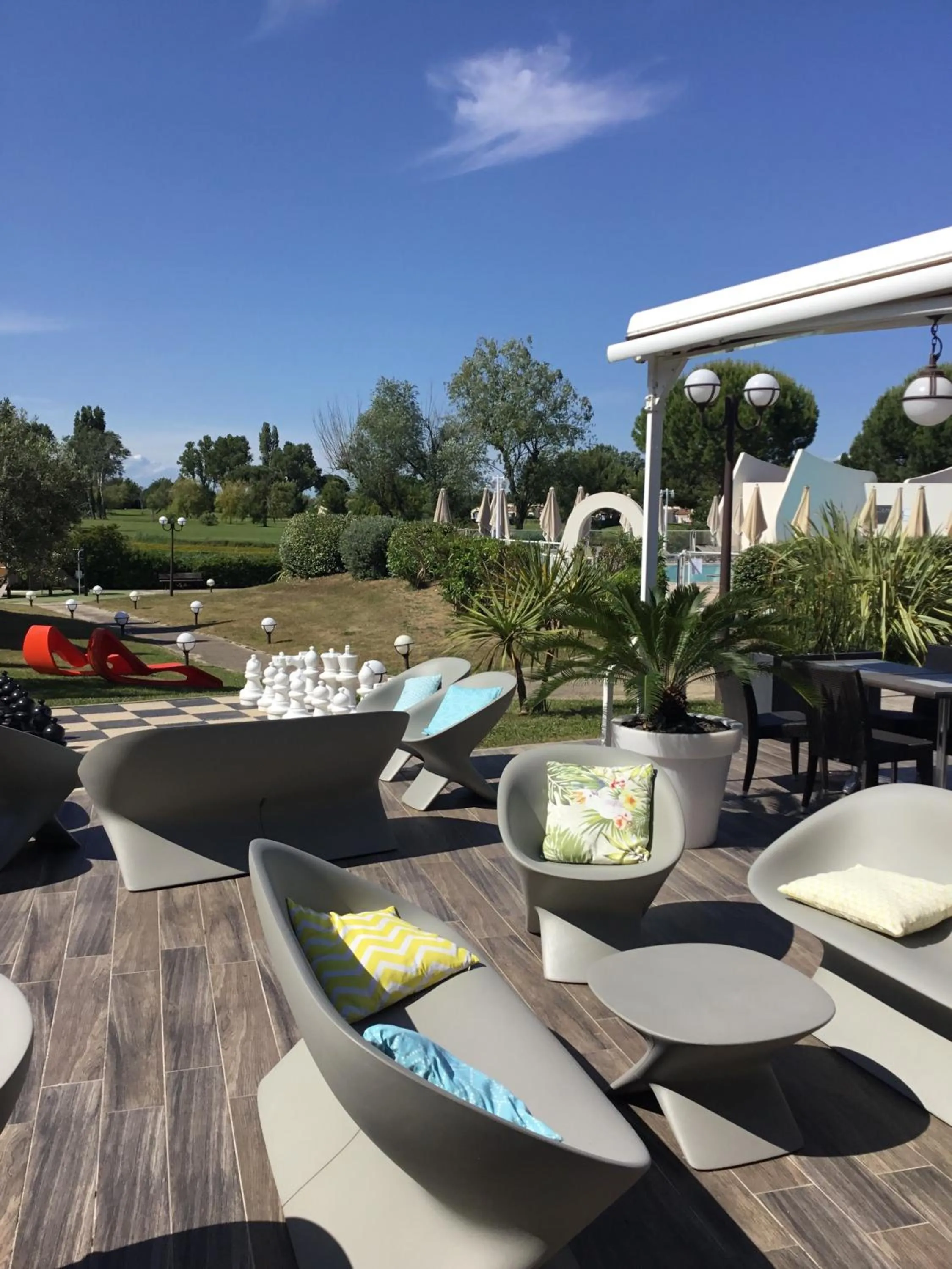 Patio in Novotel La Grande Motte Golf