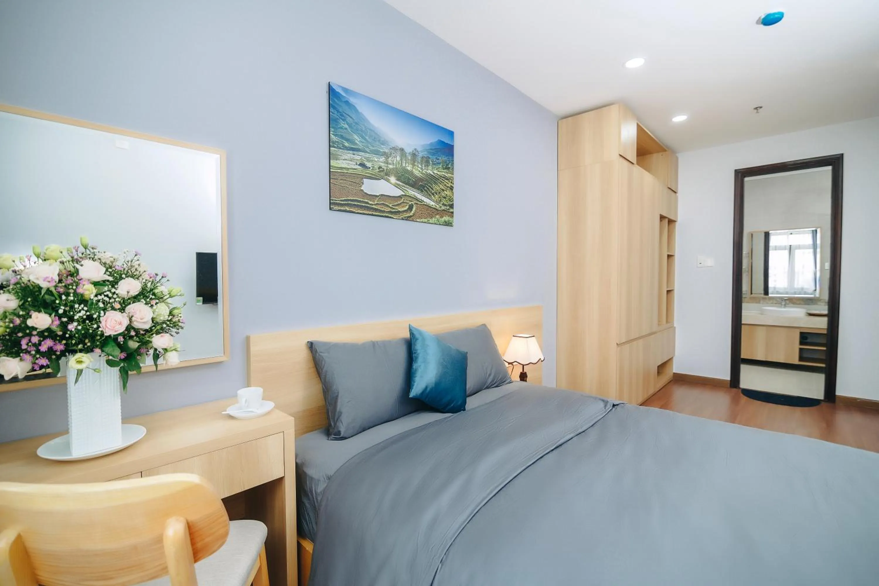 Bed in Monalisa Apartment