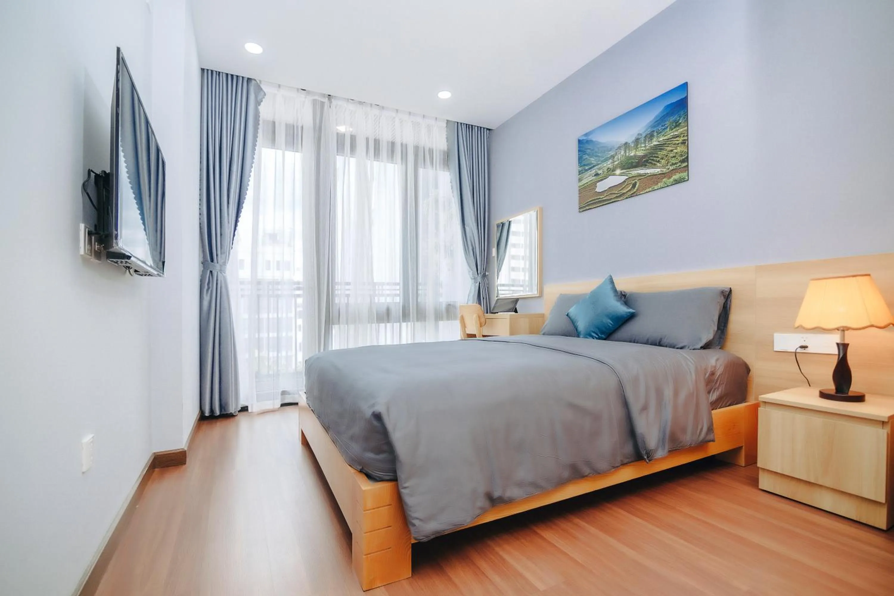 Bed in Monalisa Apartment