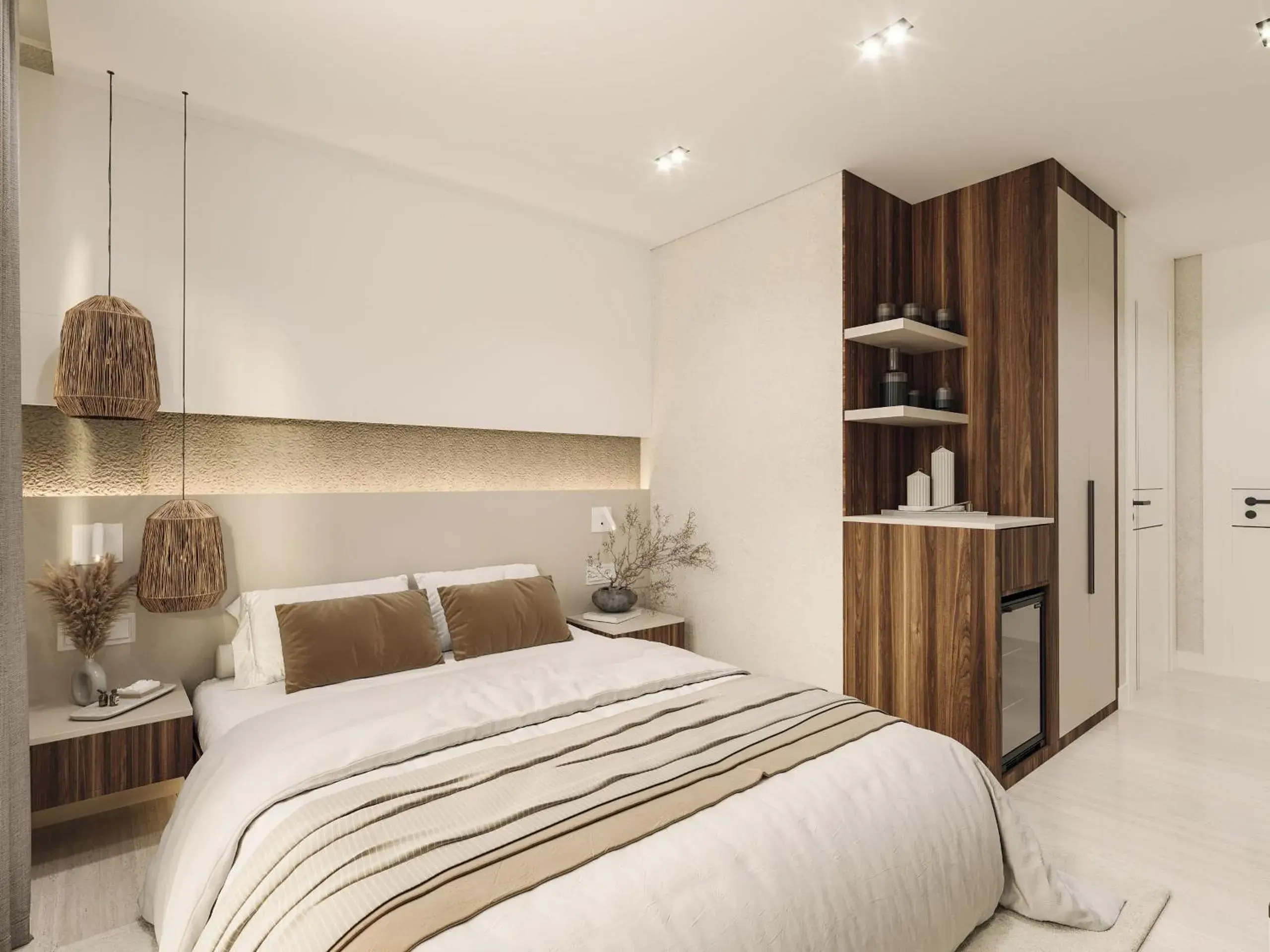 Double Room with Garden View in Sardunya Otel ARKA BİNA Double Room with Garden View in Sardunya Otel ARKA BİNA