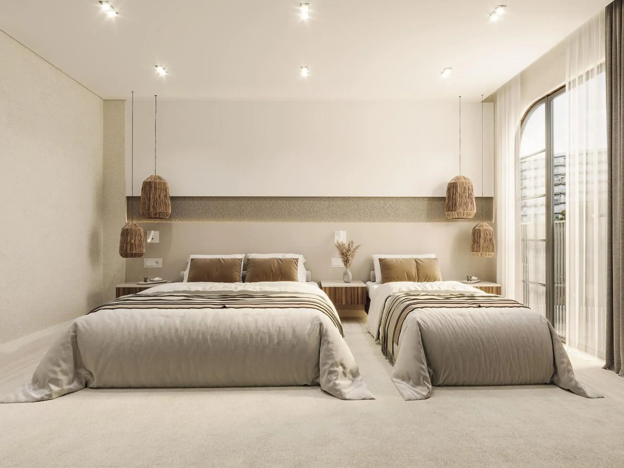 Triple Room in Sardunya Otel ARKA BİNA Triple Room in Sardunya Otel ARKA BİNA