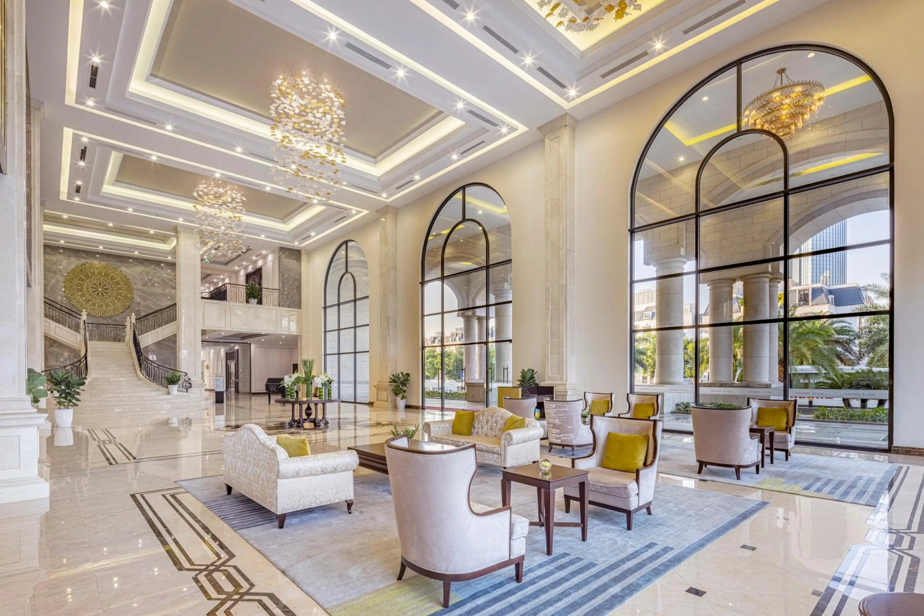 Lobby or reception in Meliá Vinpearl Hai Phong Rivera