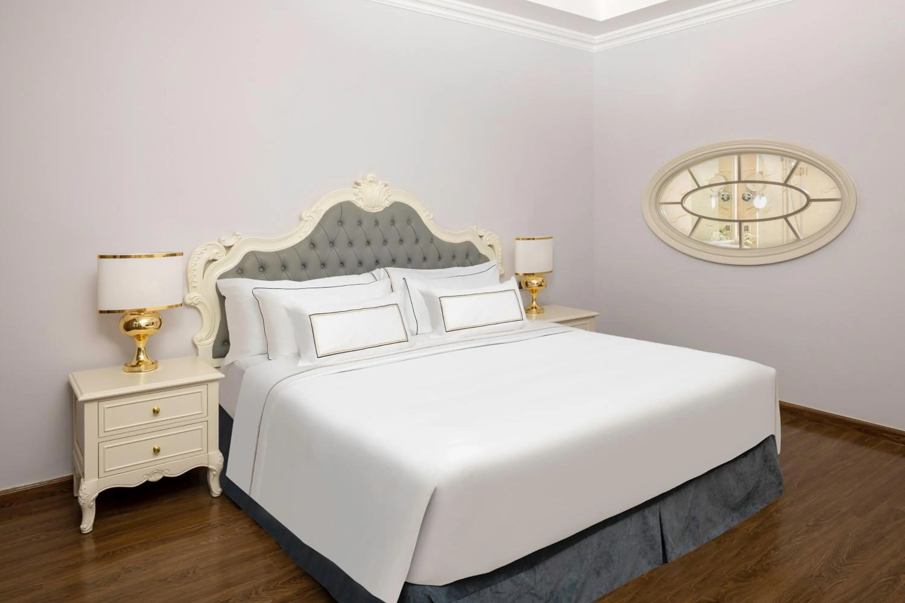 Bed in Meliá Vinpearl Hai Phong Rivera