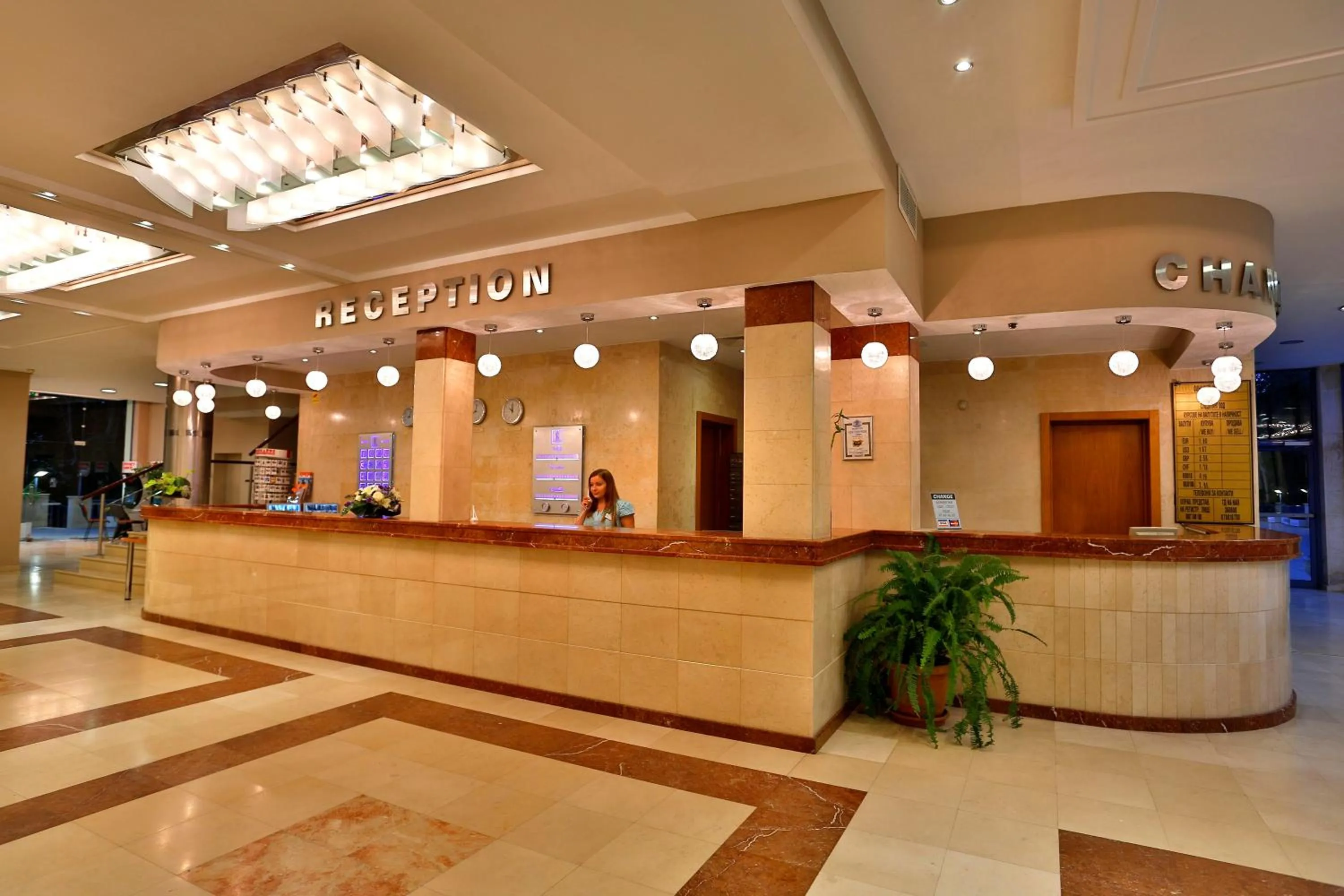 Lobby or reception in Sofia Hotel - All Inclusive & Private Beach