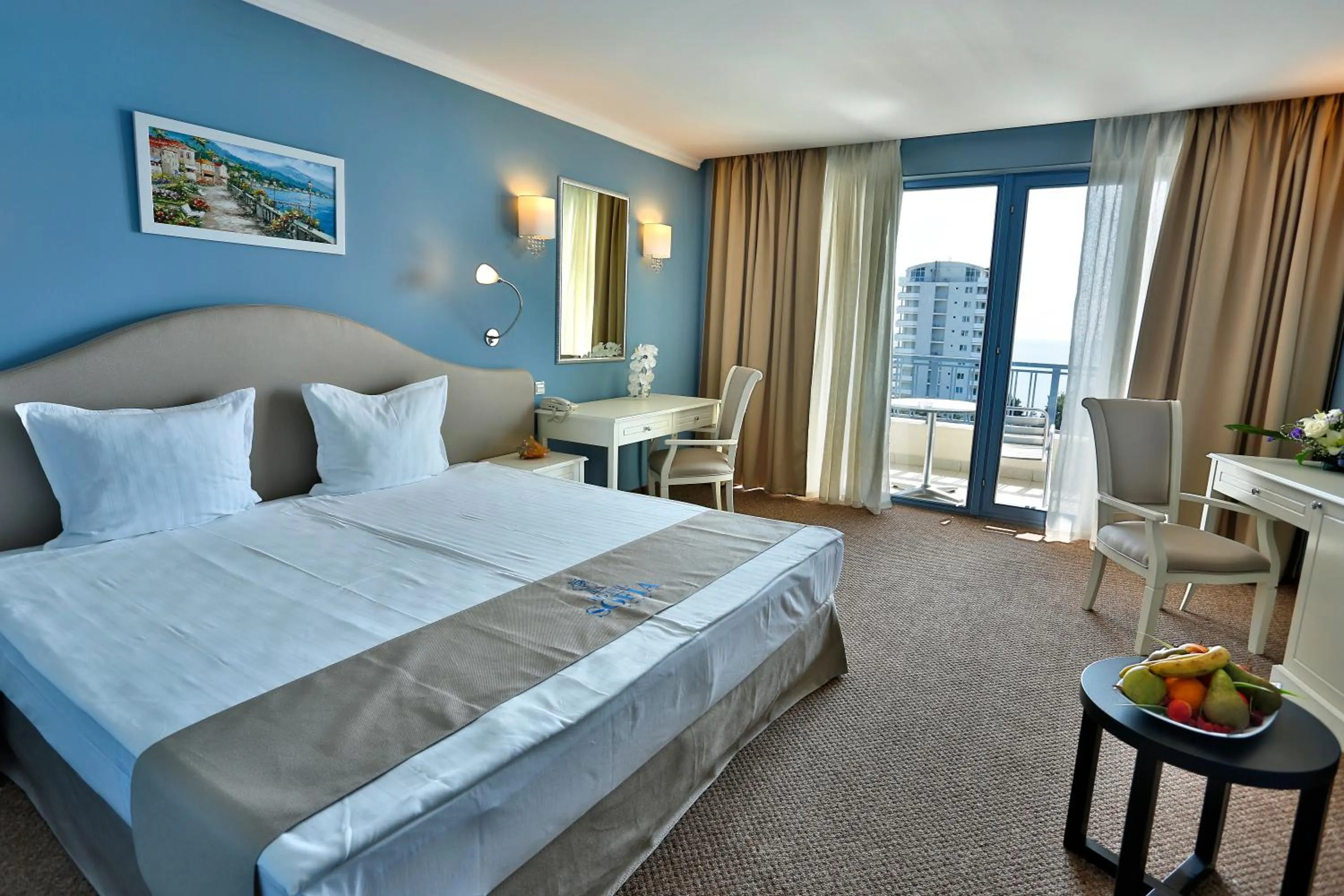 Shower, Bed in Sofia Hotel - All Inclusive & Private Beach