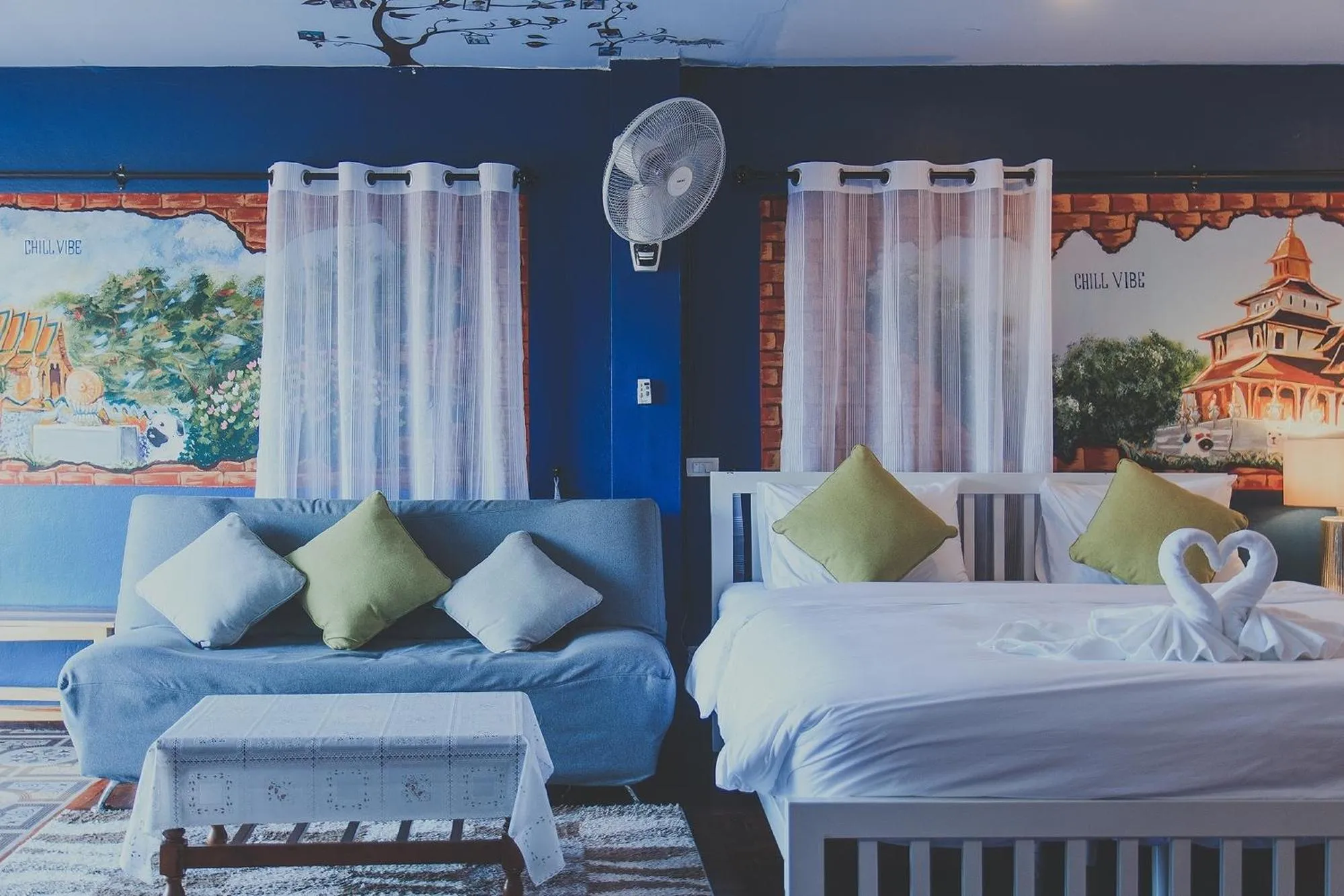 Photo of the whole room in Chill Vibe Hostel