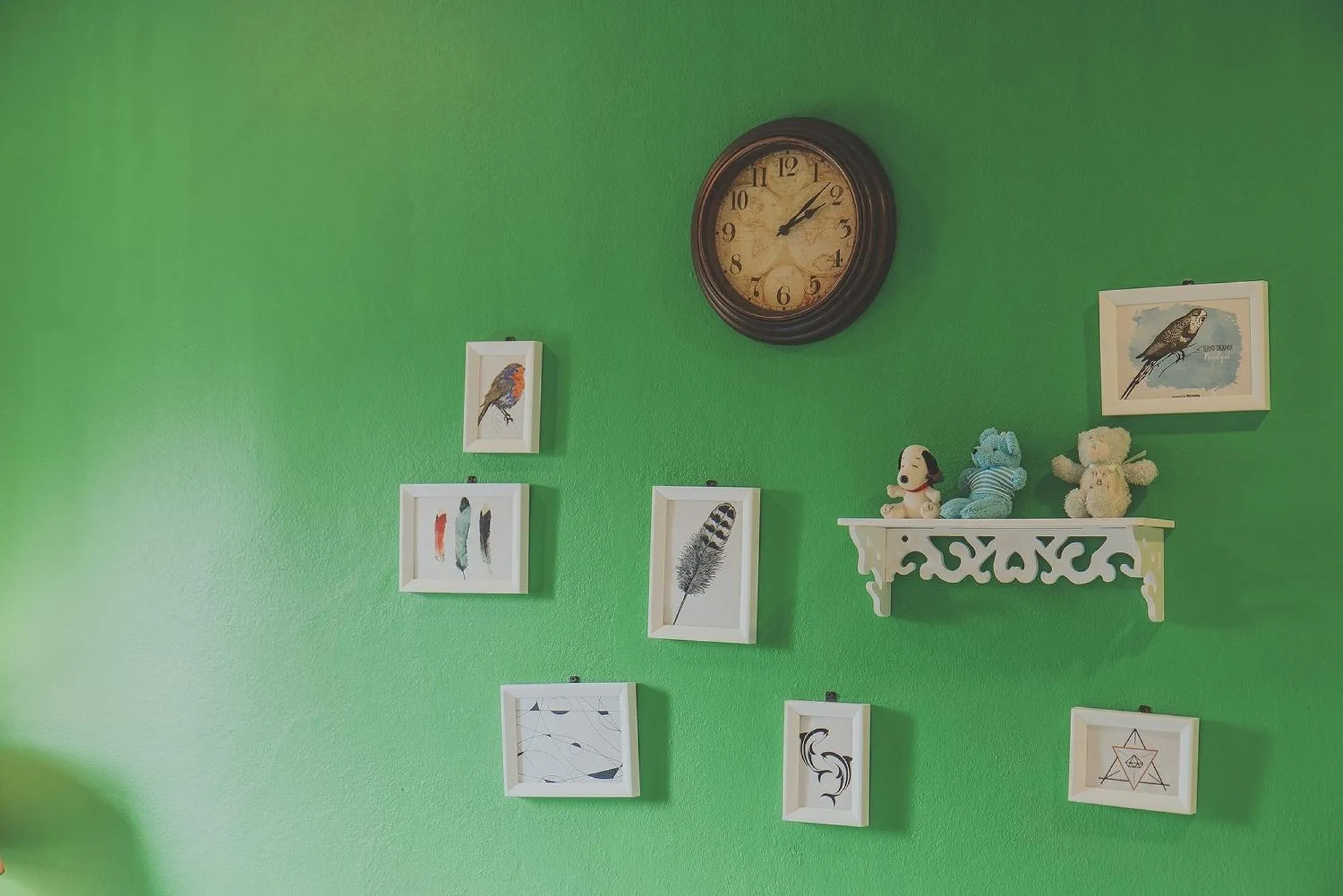 Decorative detail in Chill Vibe Hostel