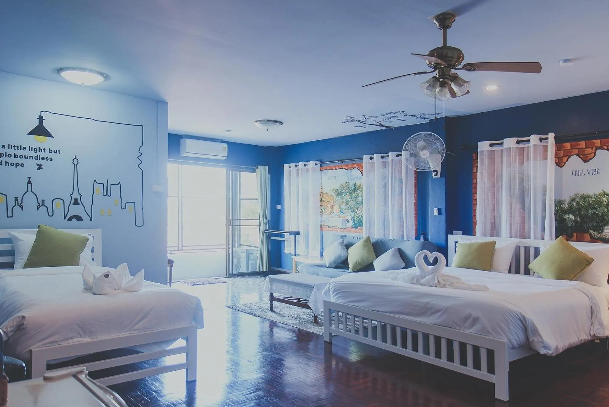 Bed in Chill Vibe Hostel