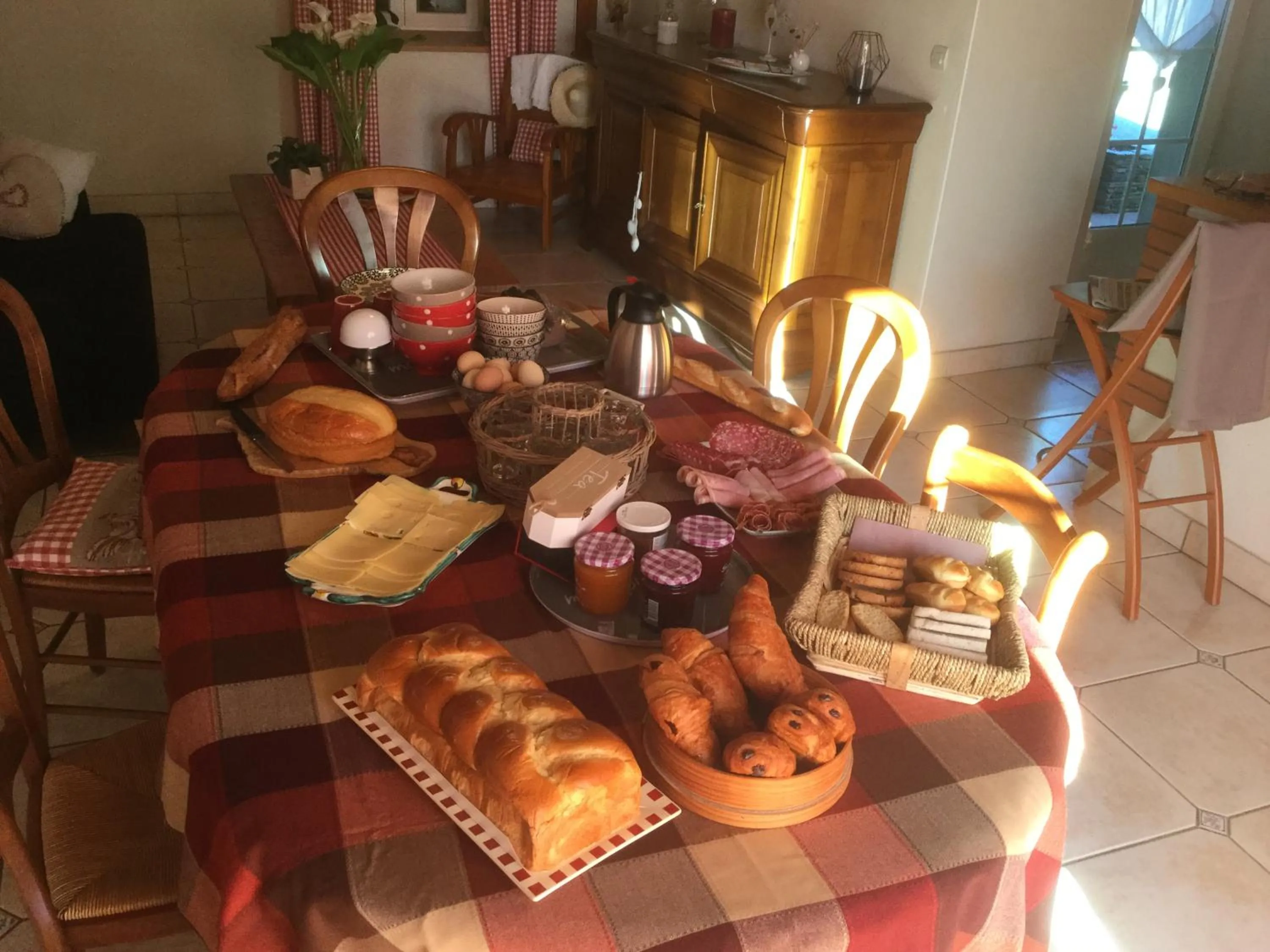 Breakfast in Chambre d’hôtes à Vallet