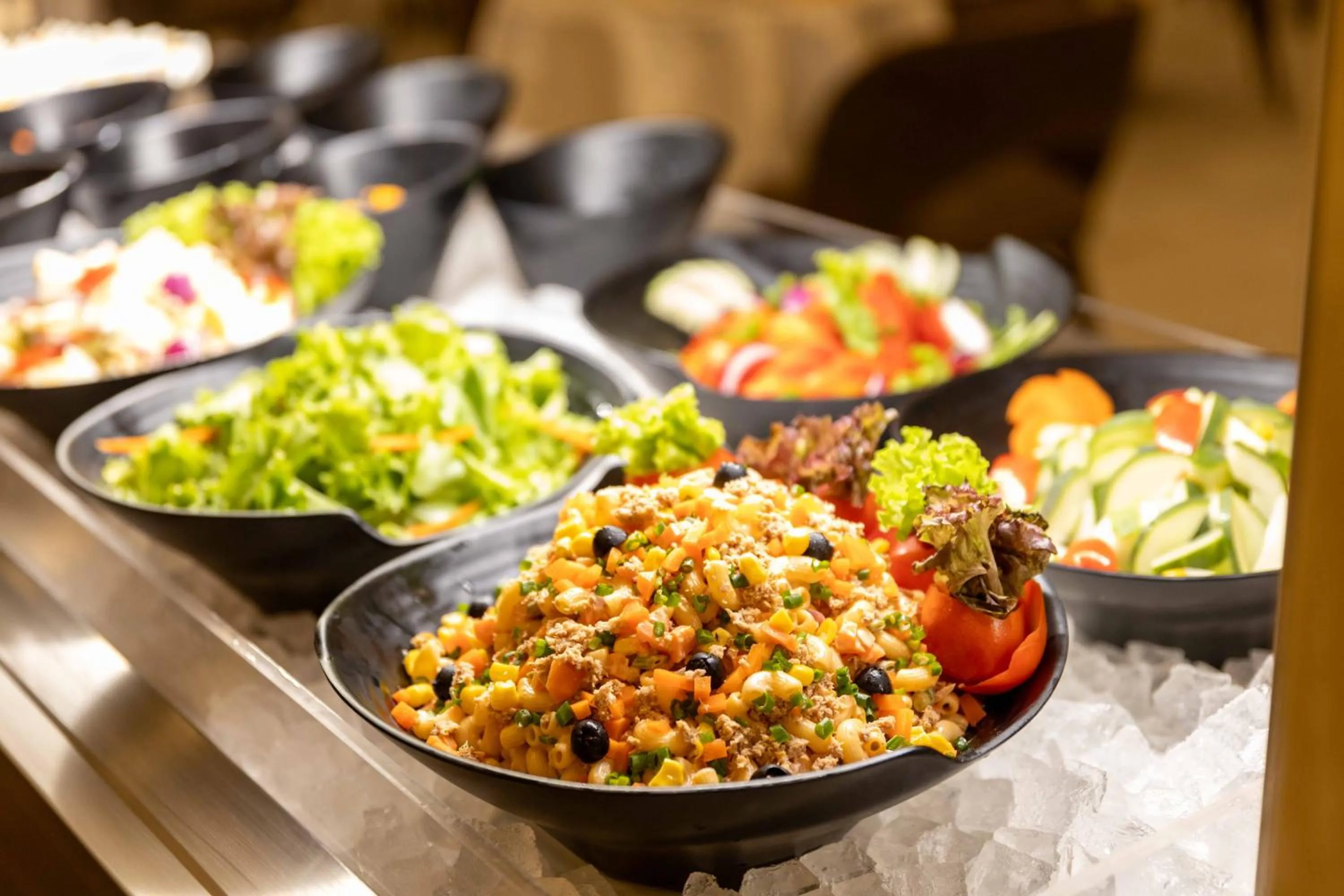 Buffet breakfast in The Palms by Eagles Airport City