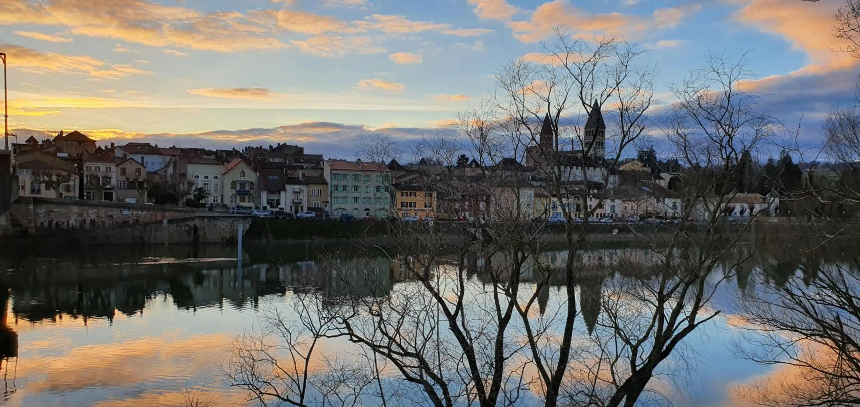 Natural landscape in Demeures & Châteaux - Hôtel Greuze & Spa Tournus