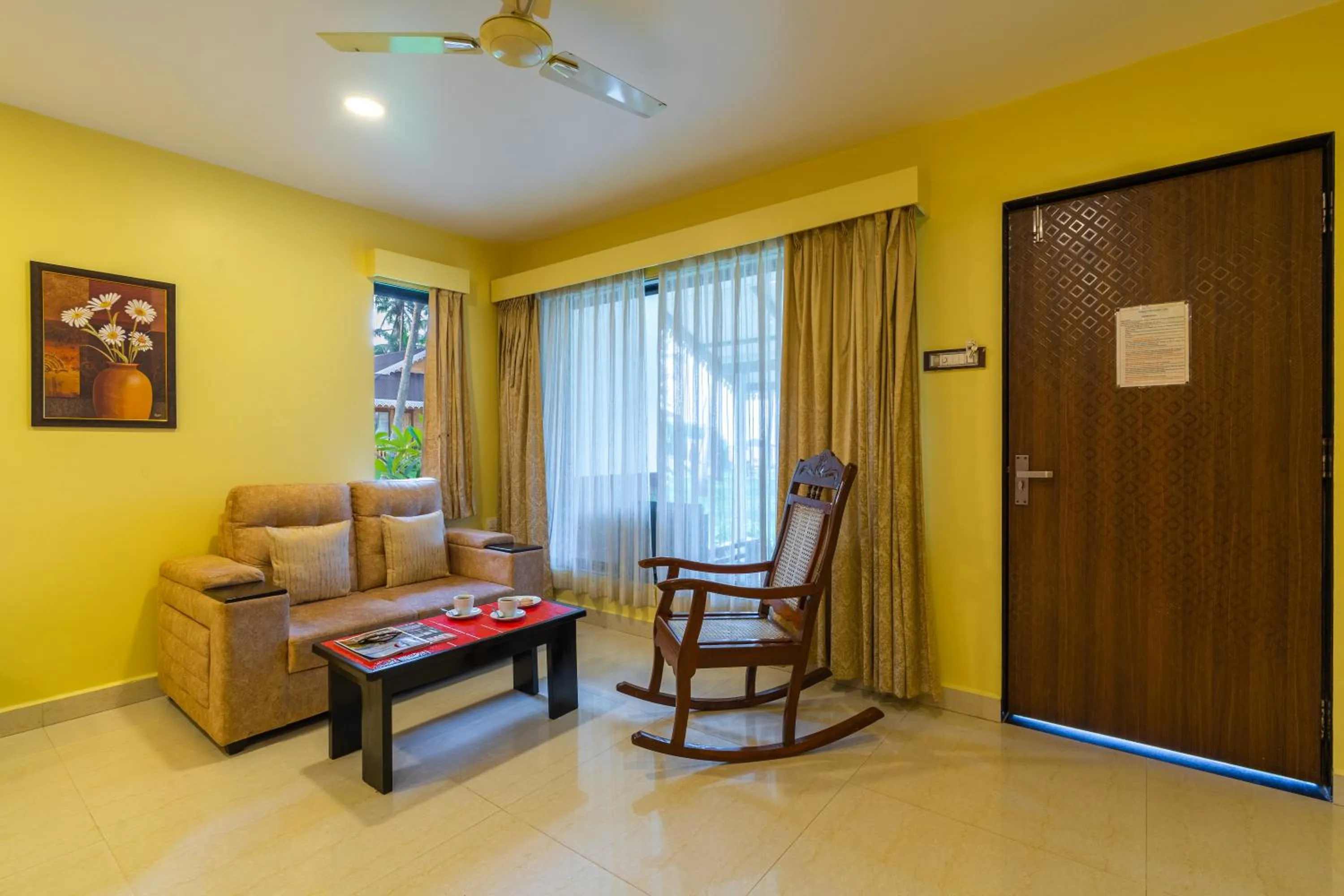Bedroom in La Cabana Beach & Spa, By Ashvem Beach