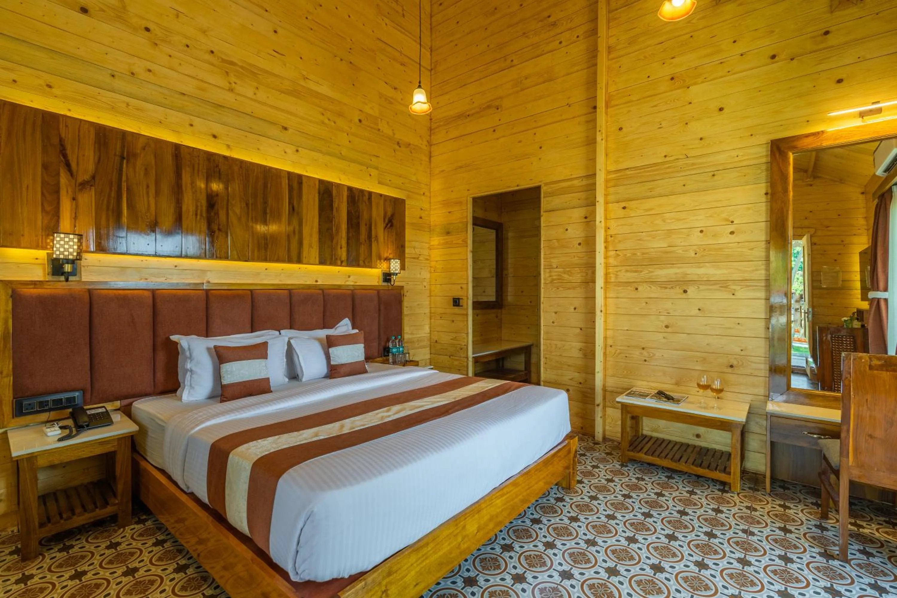 Bed in La Cabana Beach & Spa, By Ashvem Beach