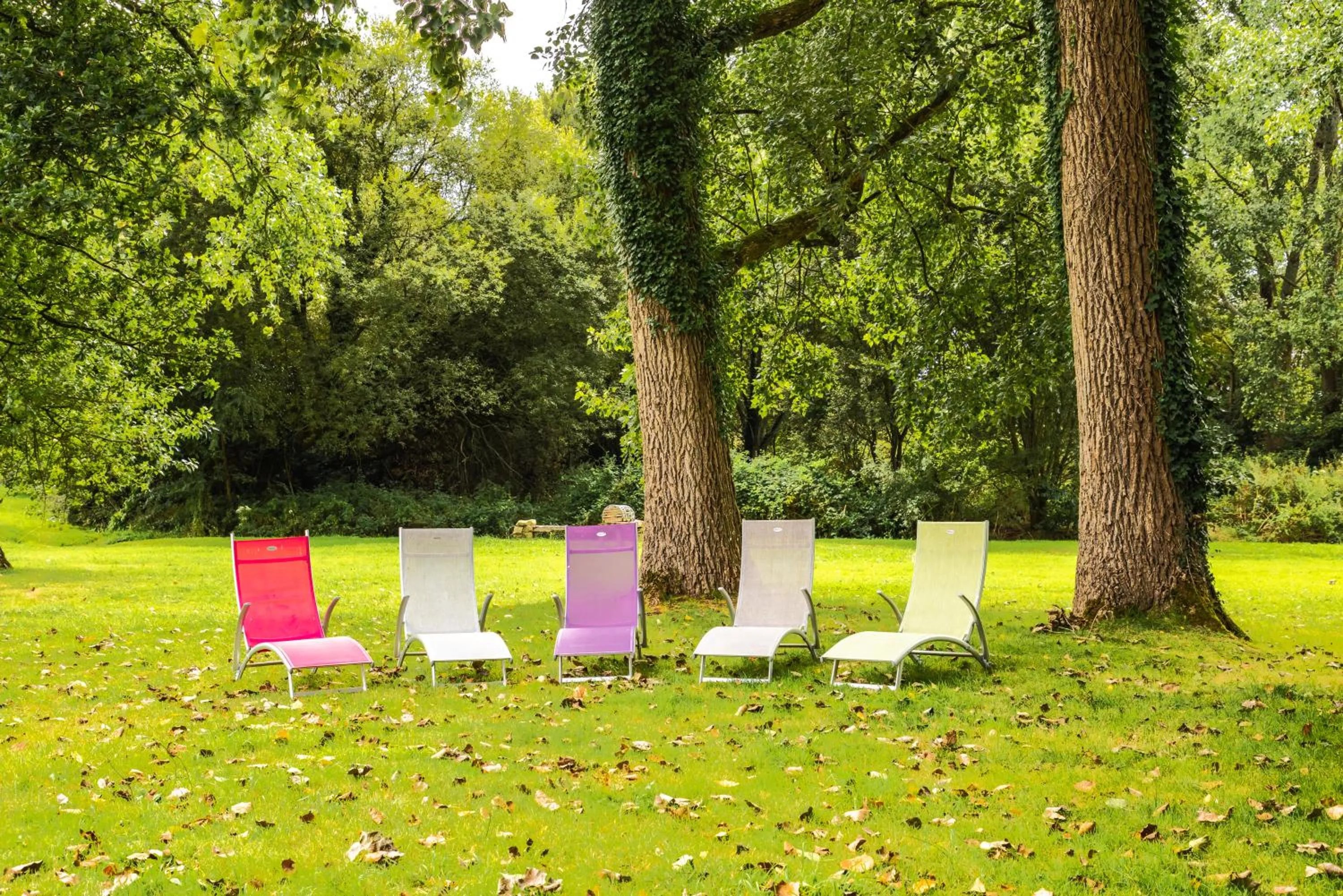 Garden in Logis- Auberge De Kerveoc'h