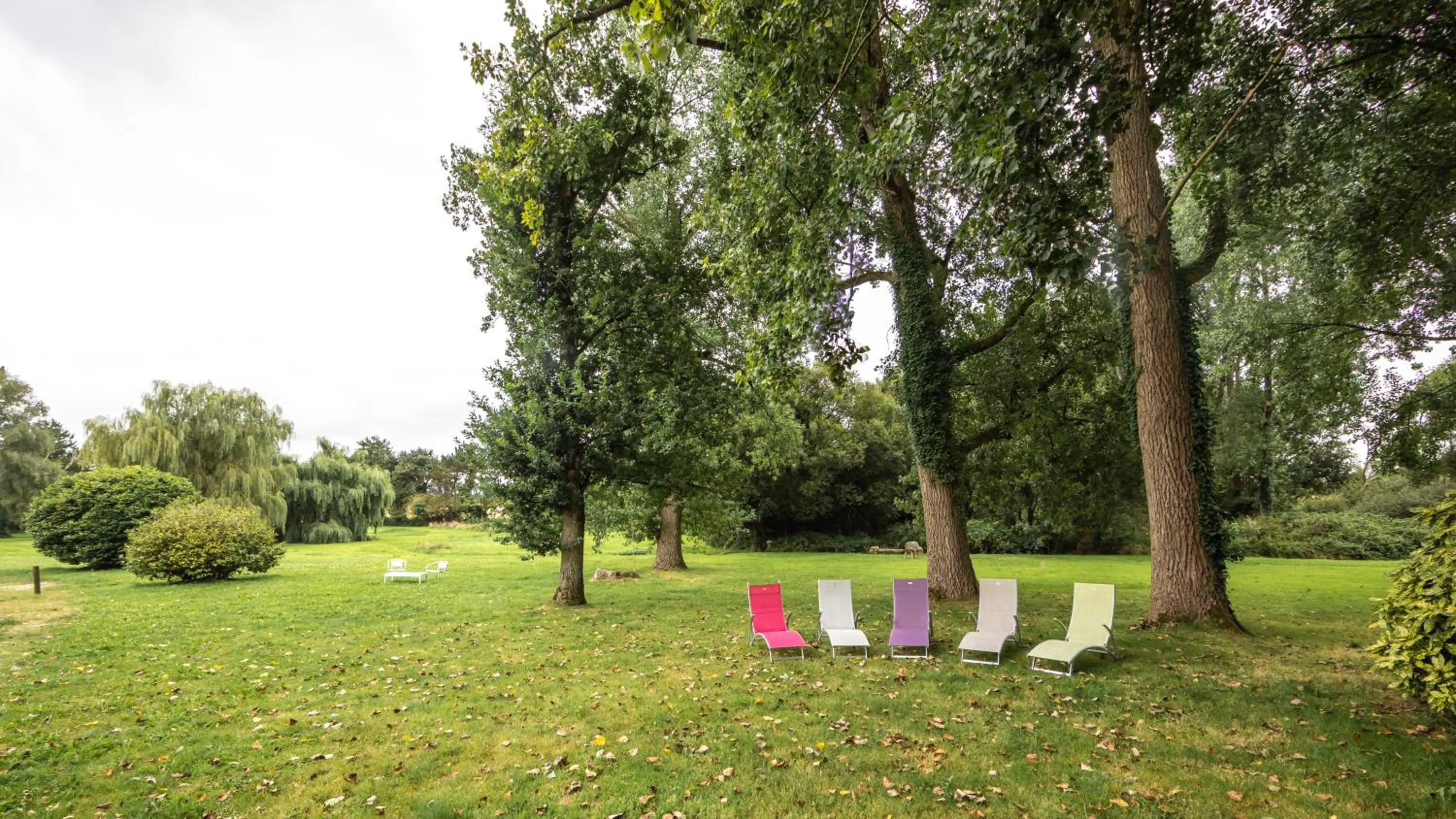 Garden in Logis- Auberge De Kerveoc'h