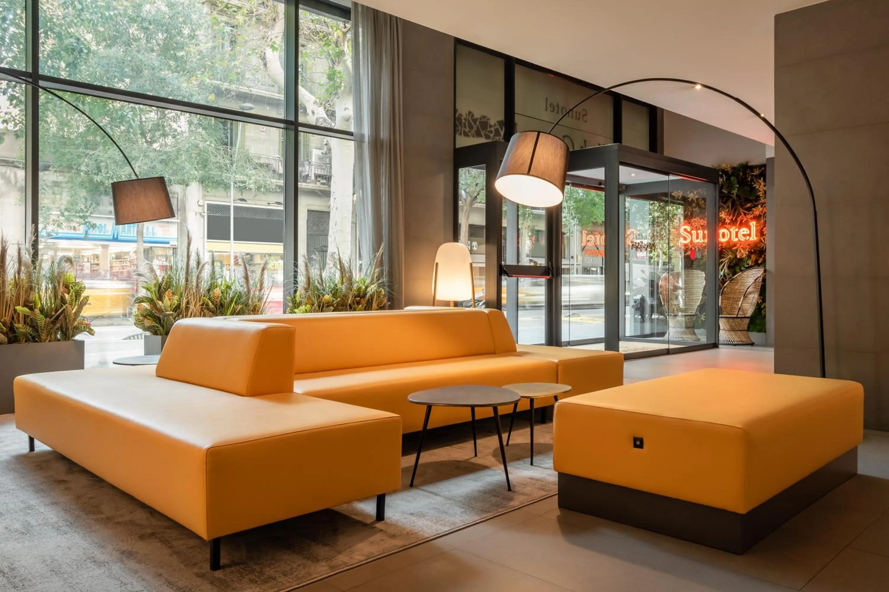 Lobby or reception in Sunotel Club Central