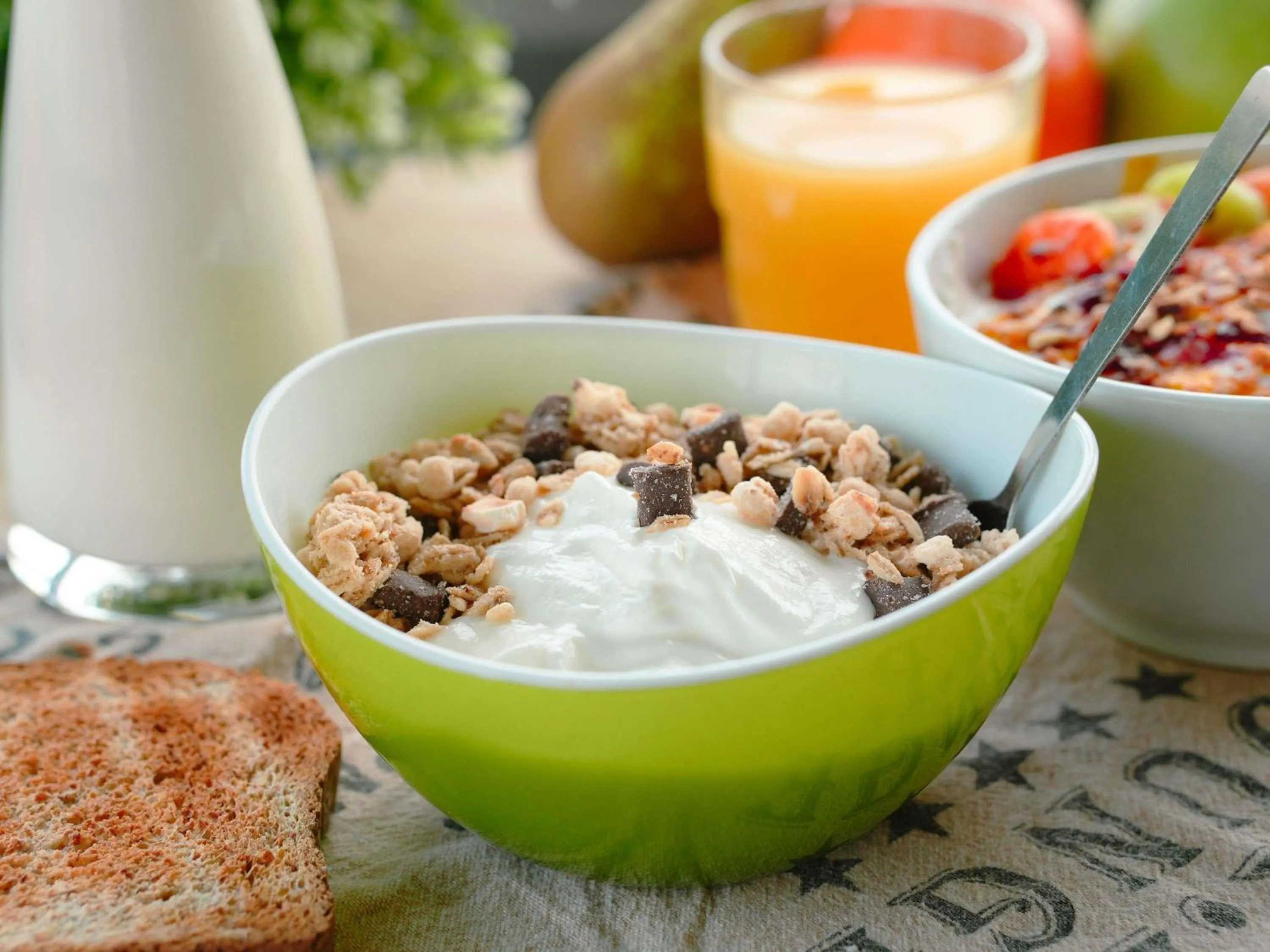 Breakfast in ibis Styles Caen centre gare