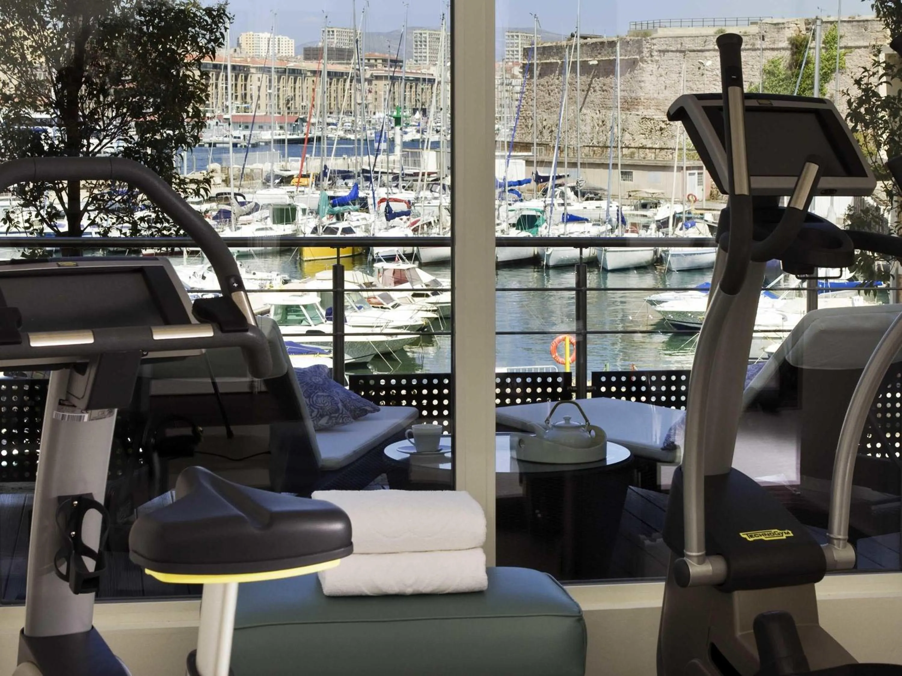 Fitness centre/facilities in Sofitel Marseille Vieux-Port
