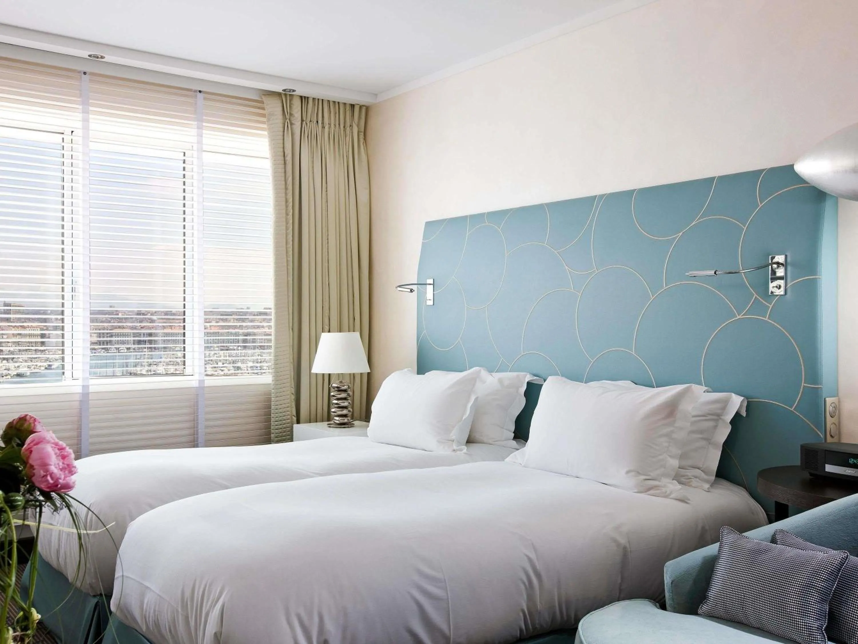 Bedroom, Bed in Sofitel Marseille Vieux-Port