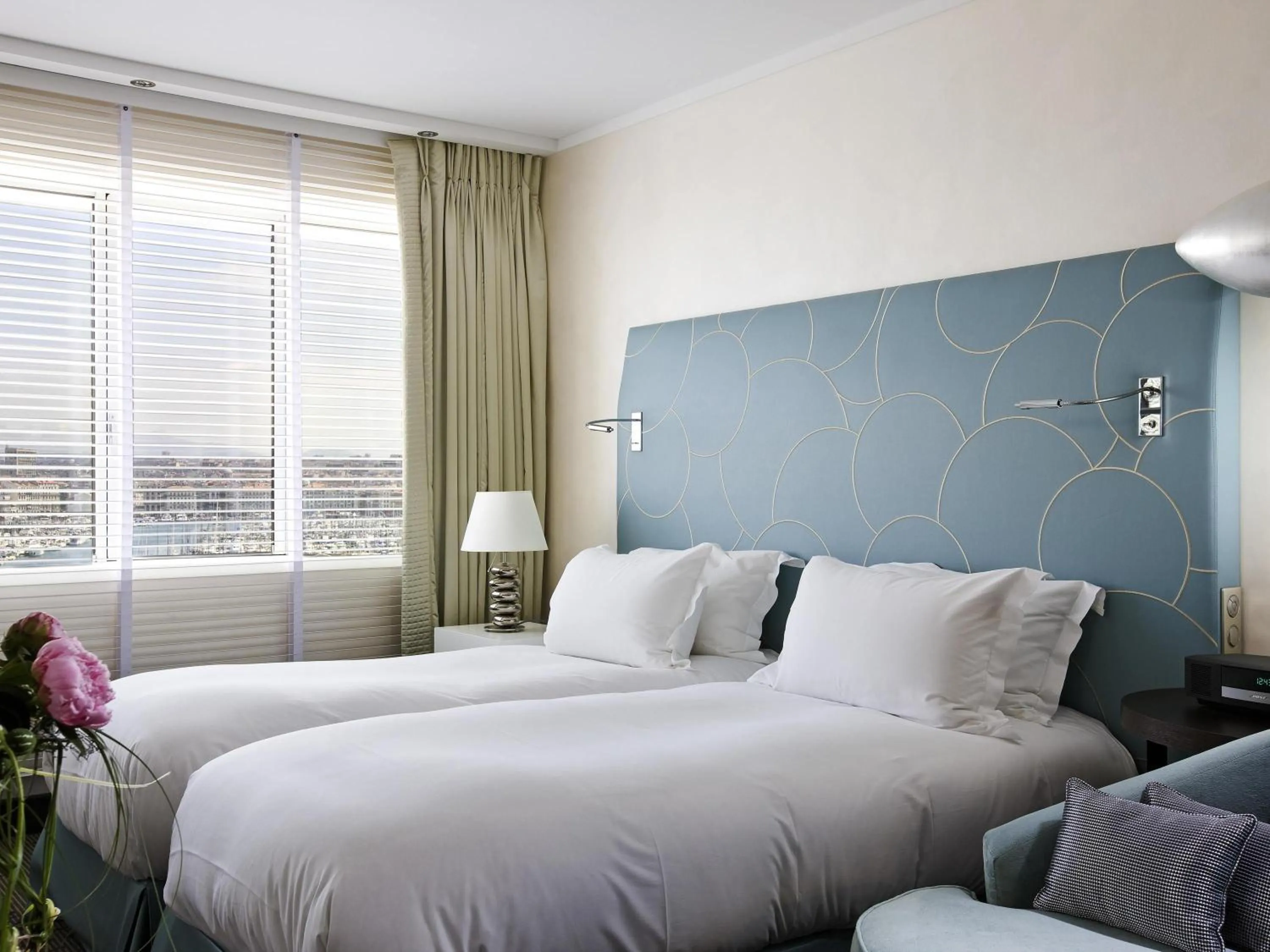 Bedroom, Bed in Sofitel Marseille Vieux-Port
