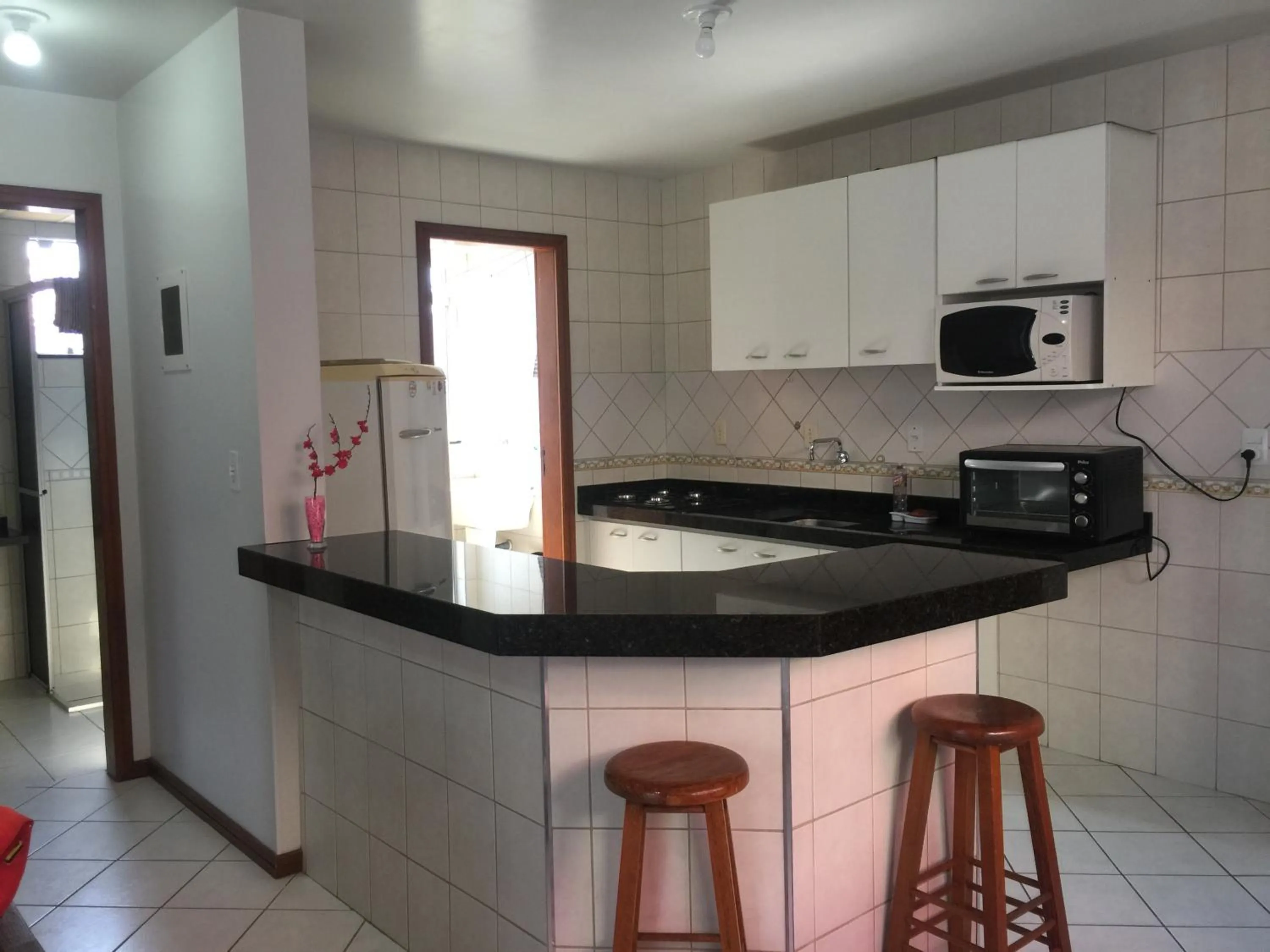 Communal kitchen in Kasato Maru Residence