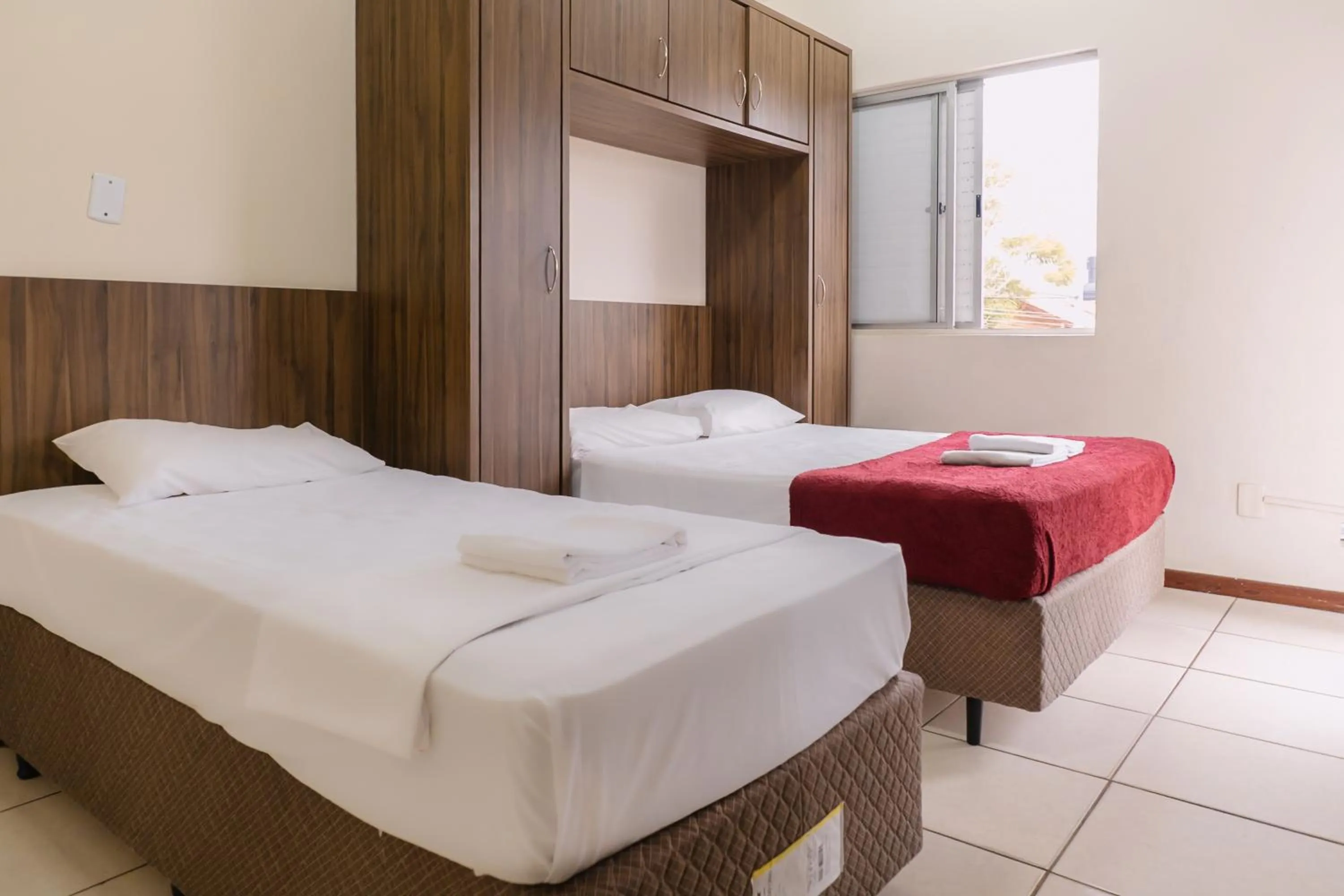 Bed in HANNA Amsterdam Hotel & Eventos