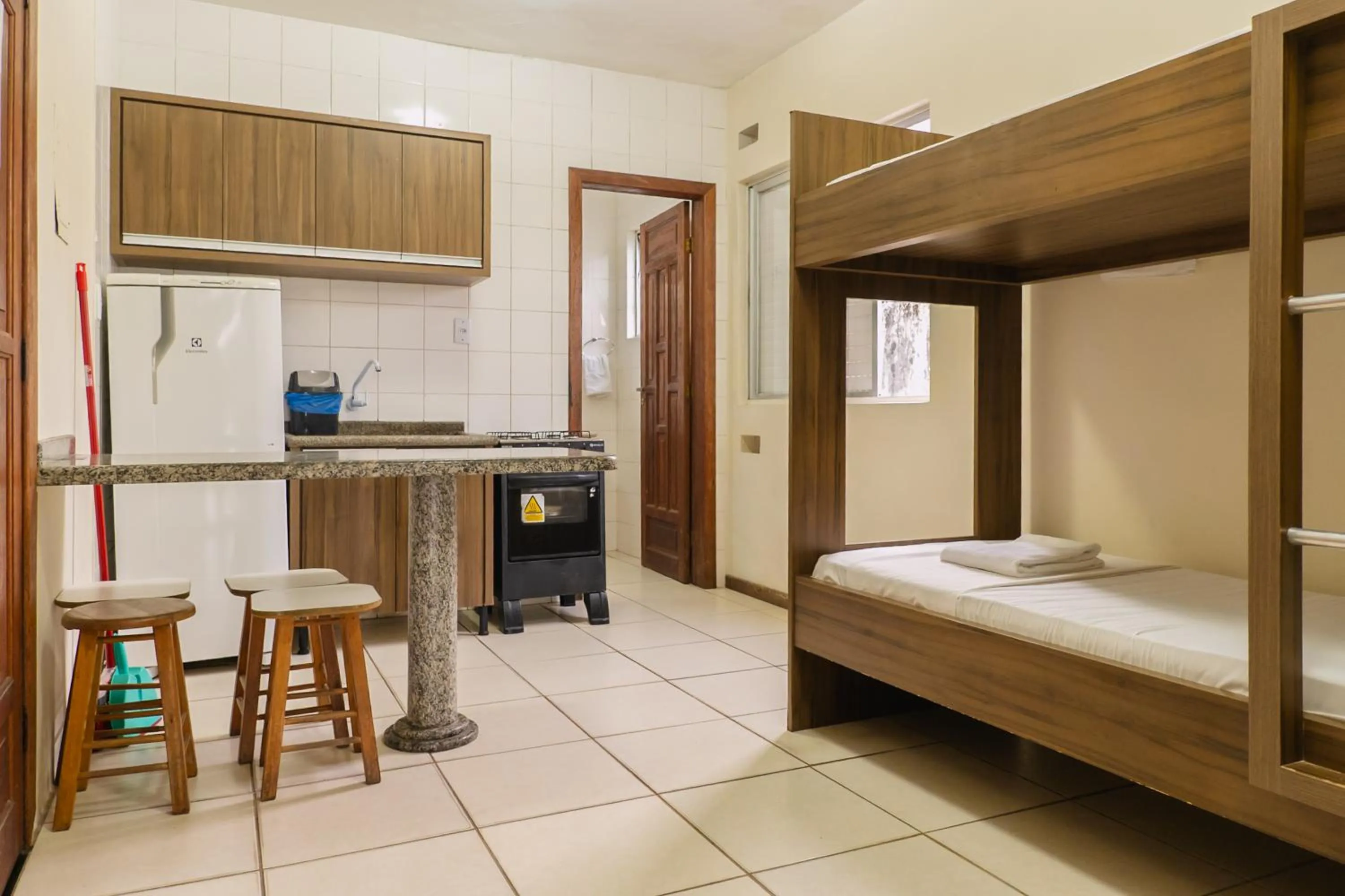 Bed in HANNA Amsterdam Hotel & Eventos