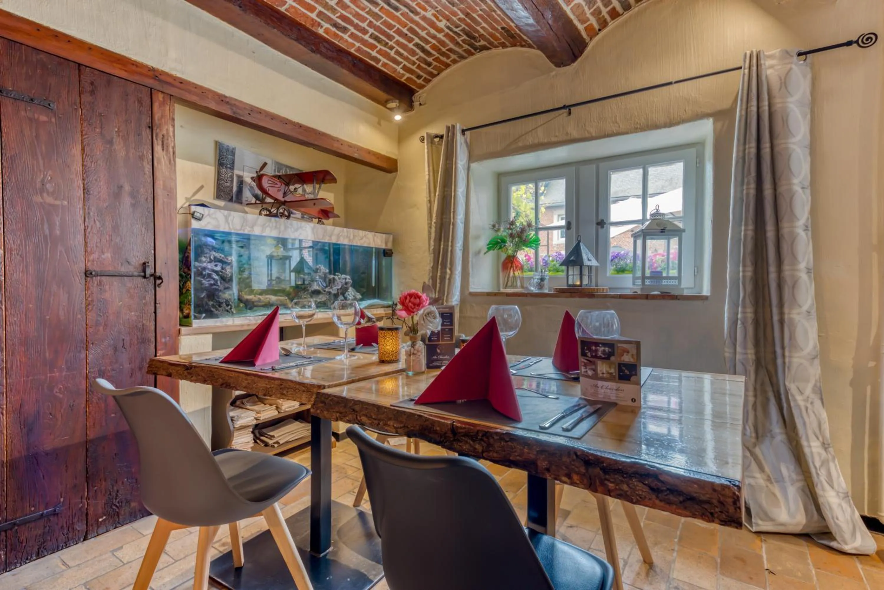 Dining area in Centre Au Chardon