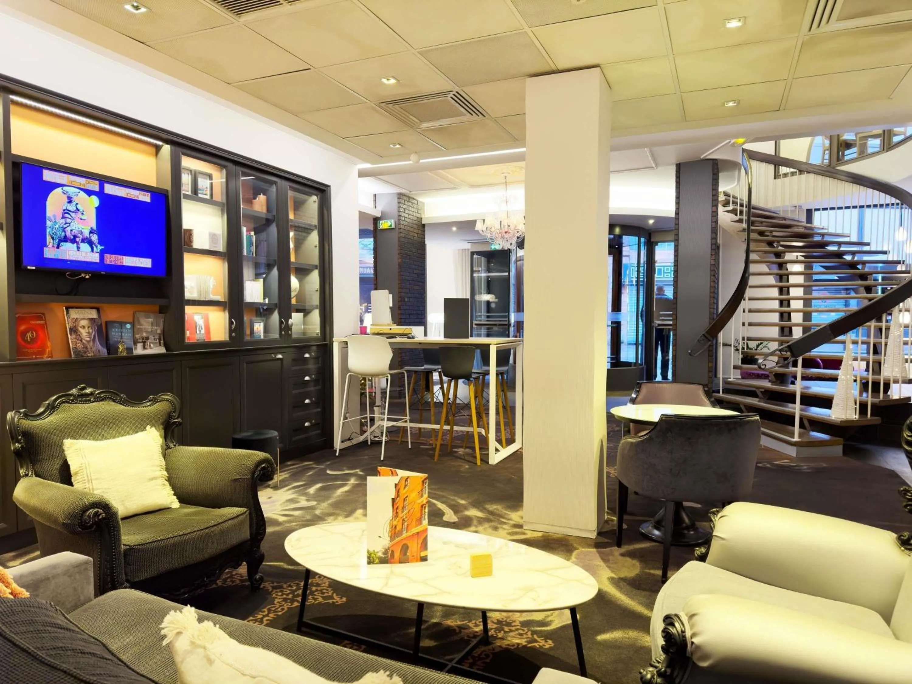 Lounge or bar in Mercure Toulouse Centre Wilson Capitole