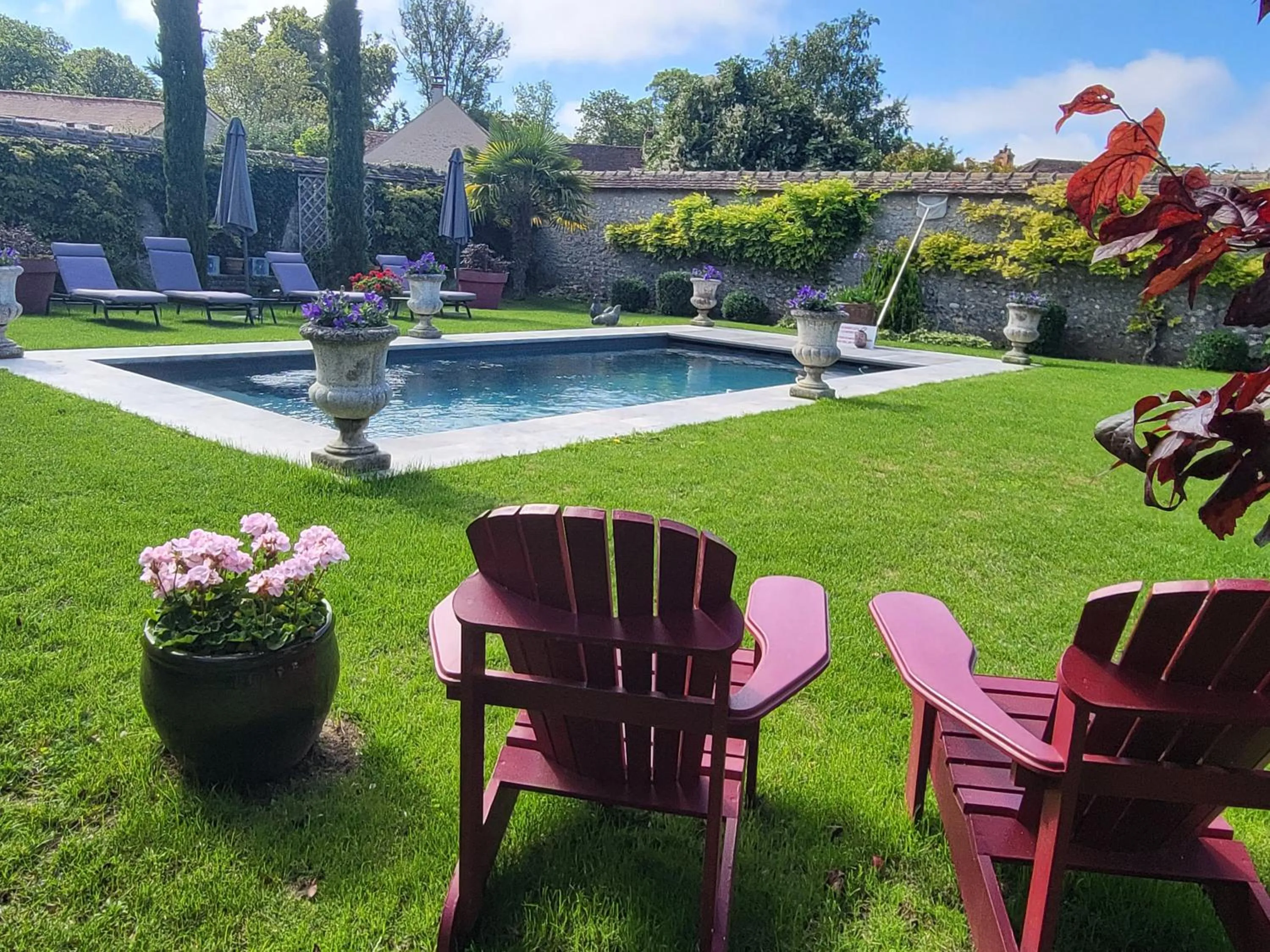 sunbed in Les Glycines