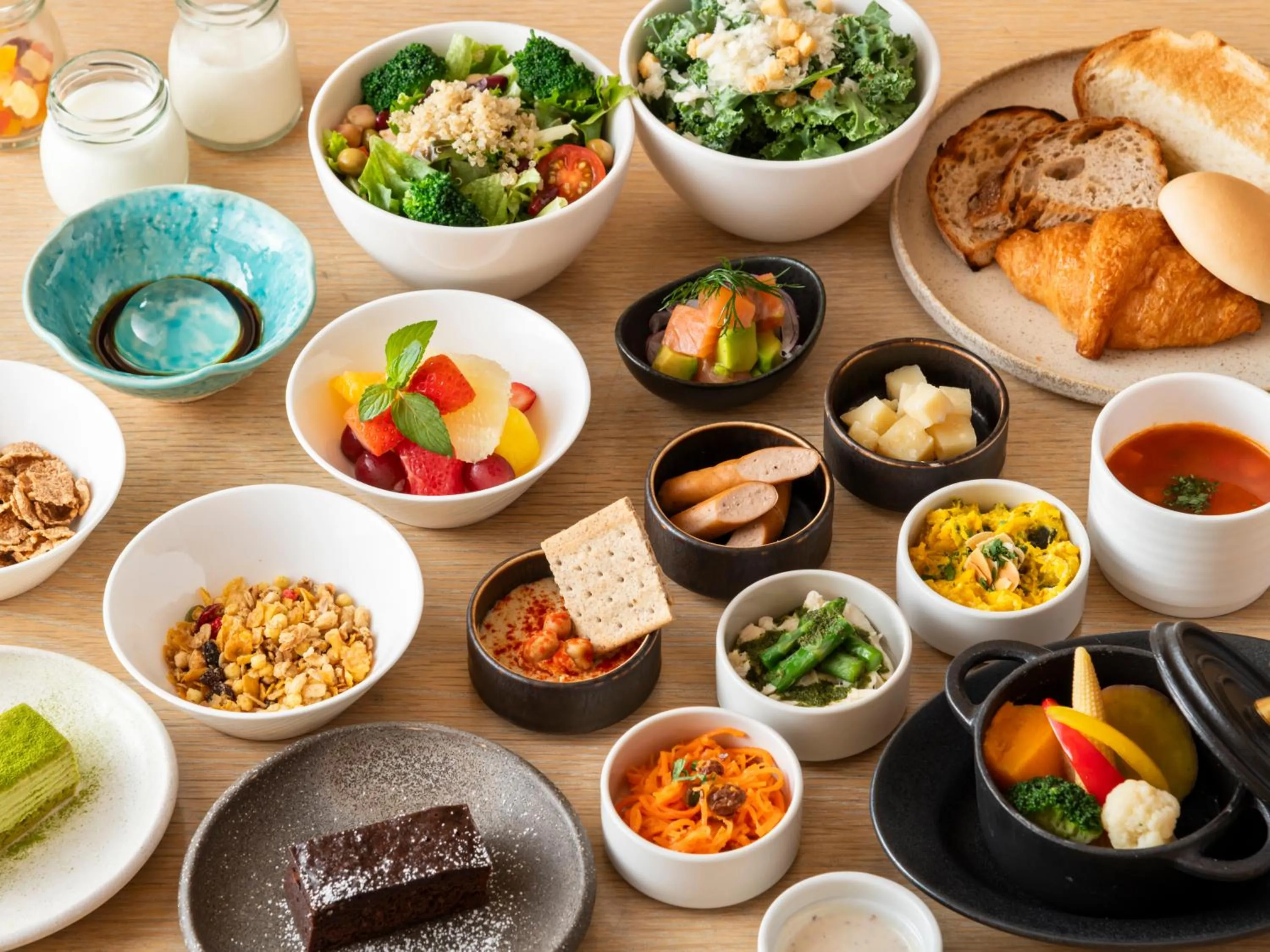 Breakfast in Mitsui Garden Hotel Roppongi Tokyo Premier