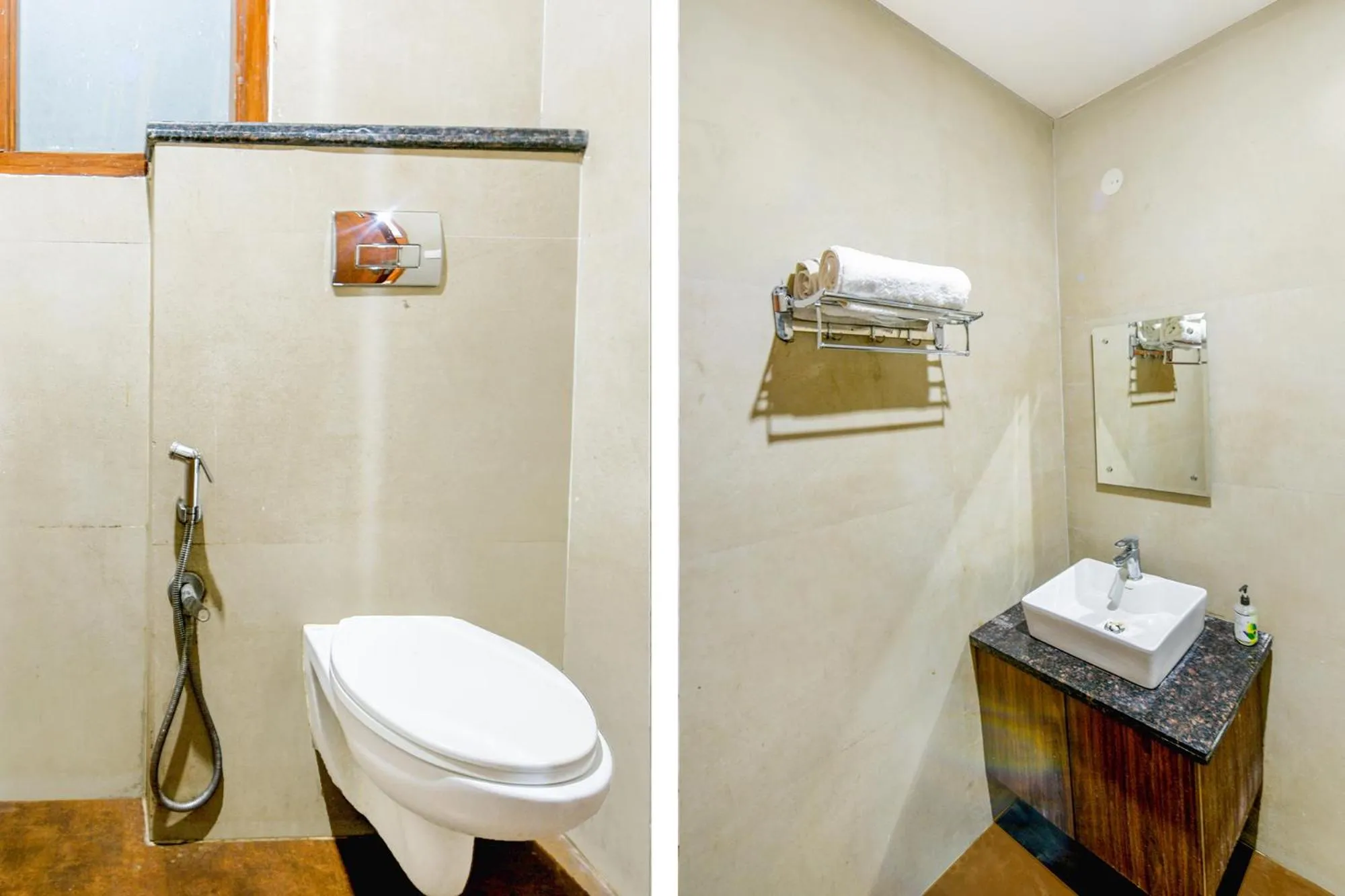 Bathroom in FabHotel Amrit Residency