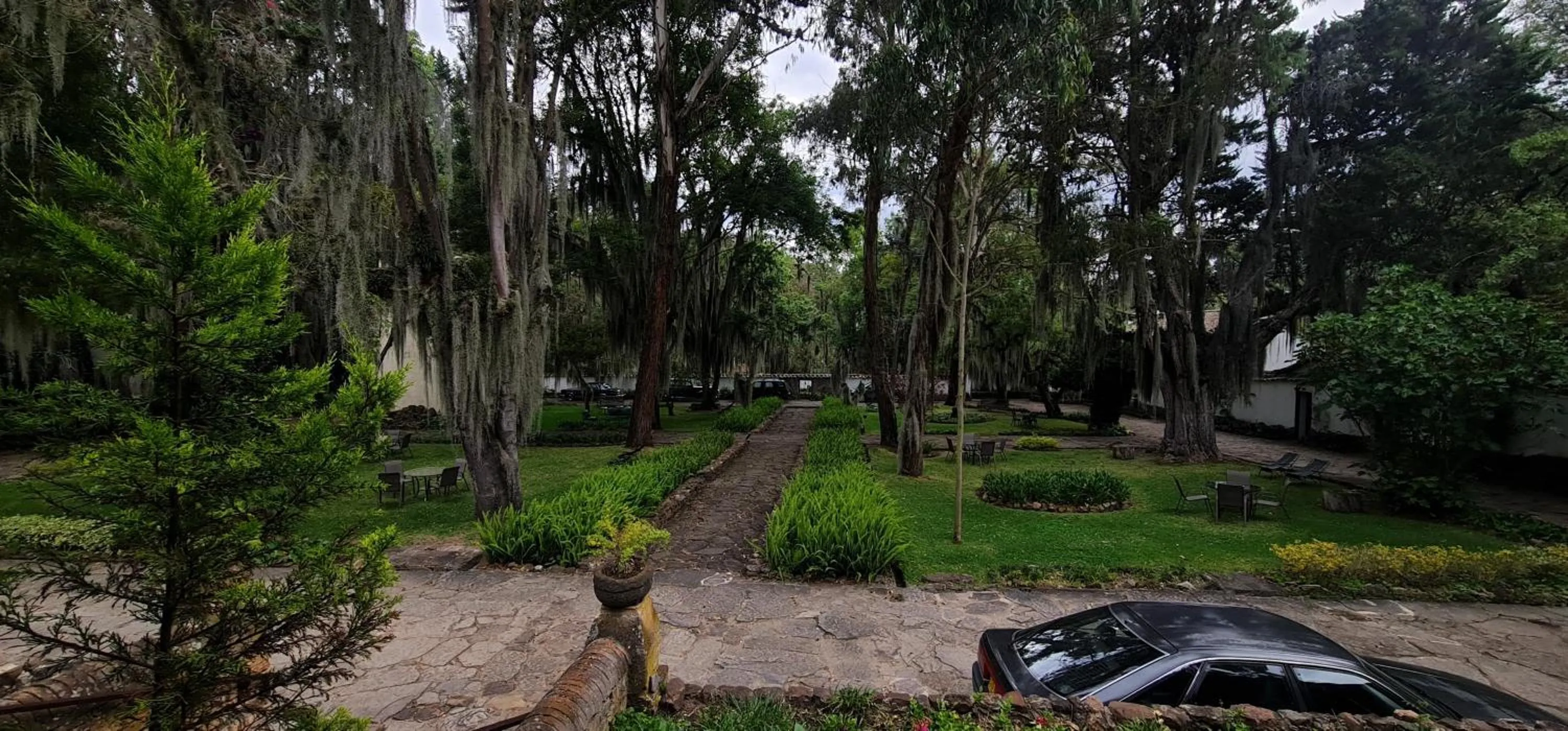 Patio in Hacienda Suescún - 300 Años de Historia