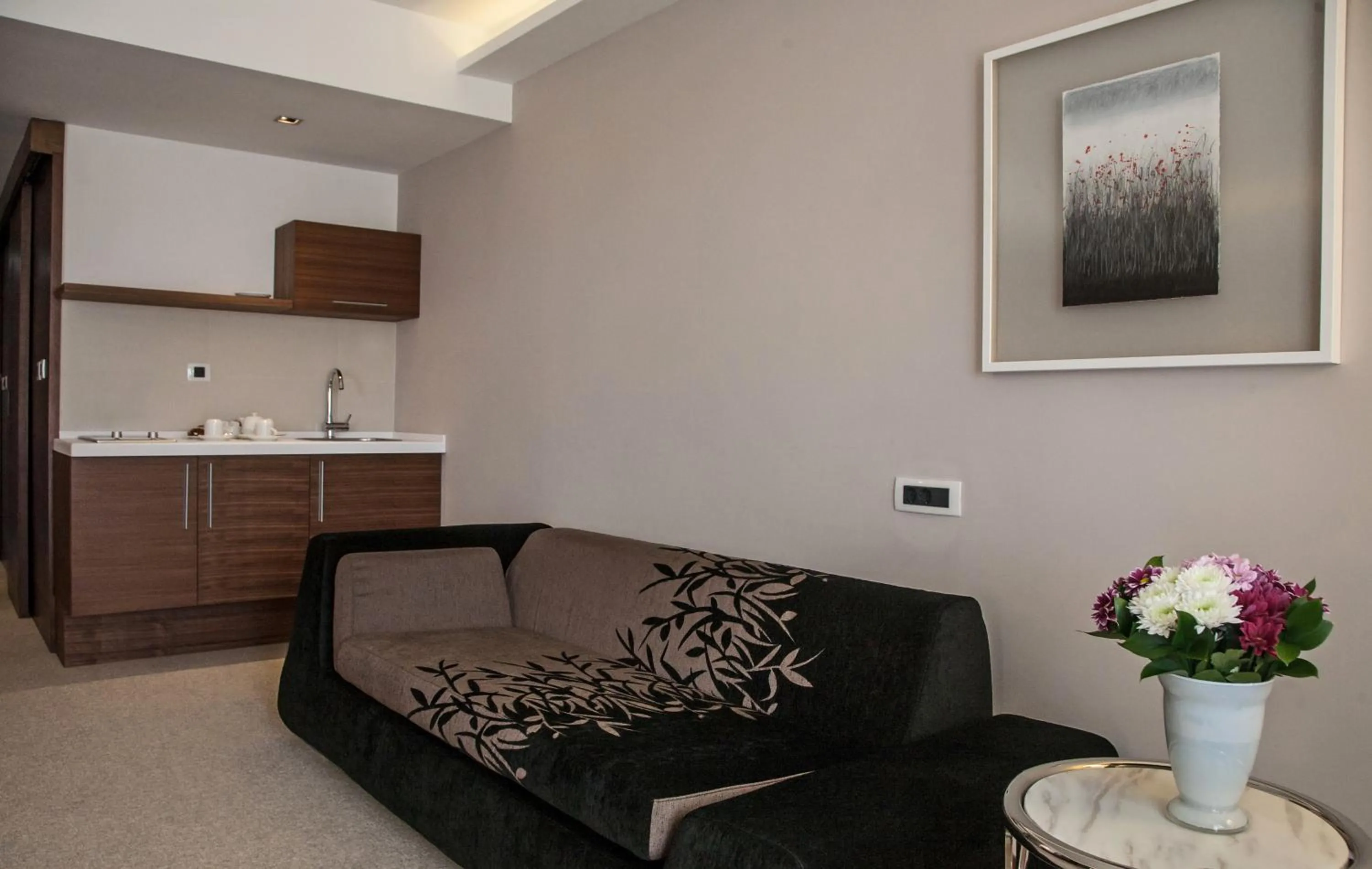 Kitchen or kitchenette in Hotel Aurel