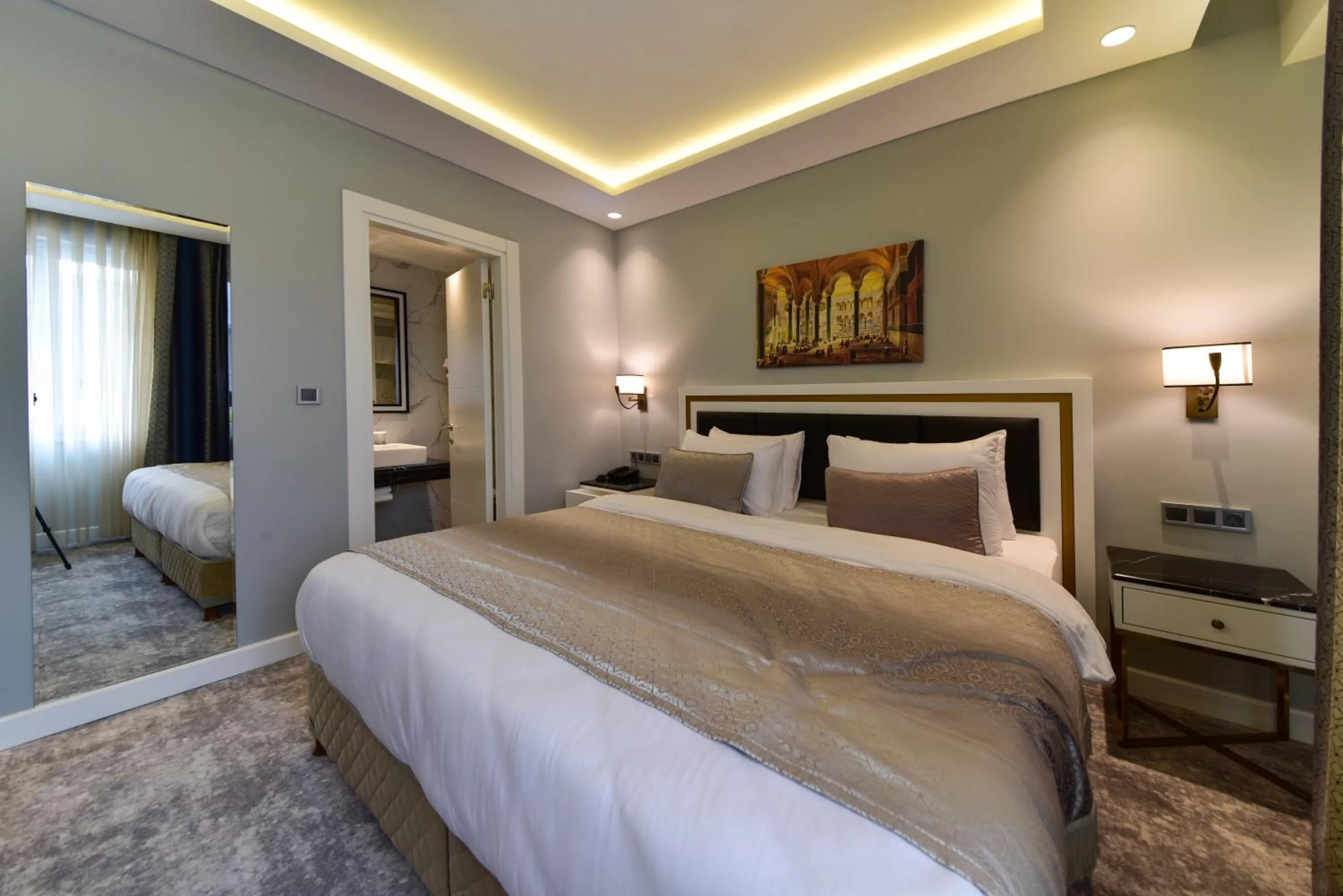 Bedroom, Bed in Kare Hotel Sultanahmet