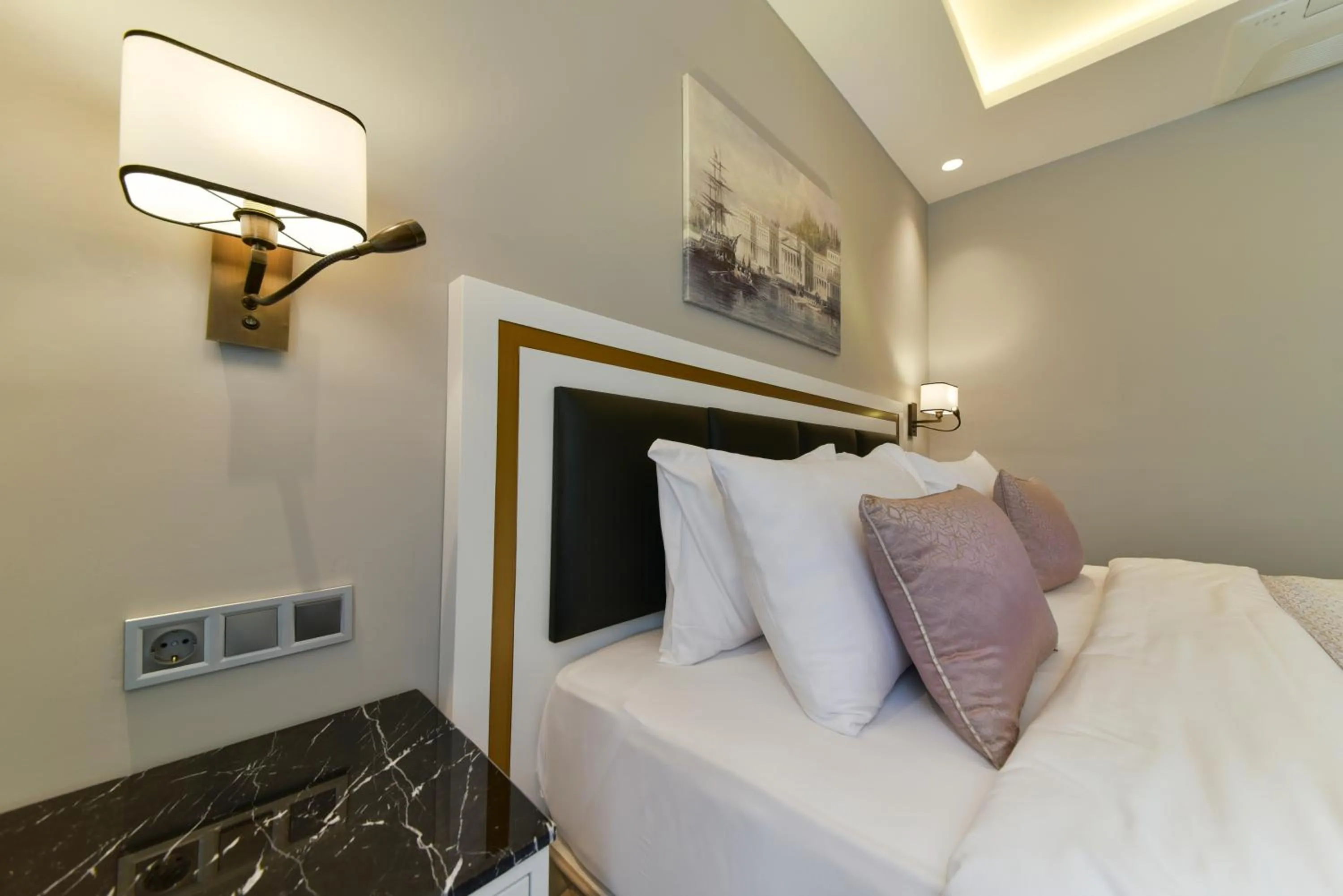 Bed in Kare Hotel Sultanahmet