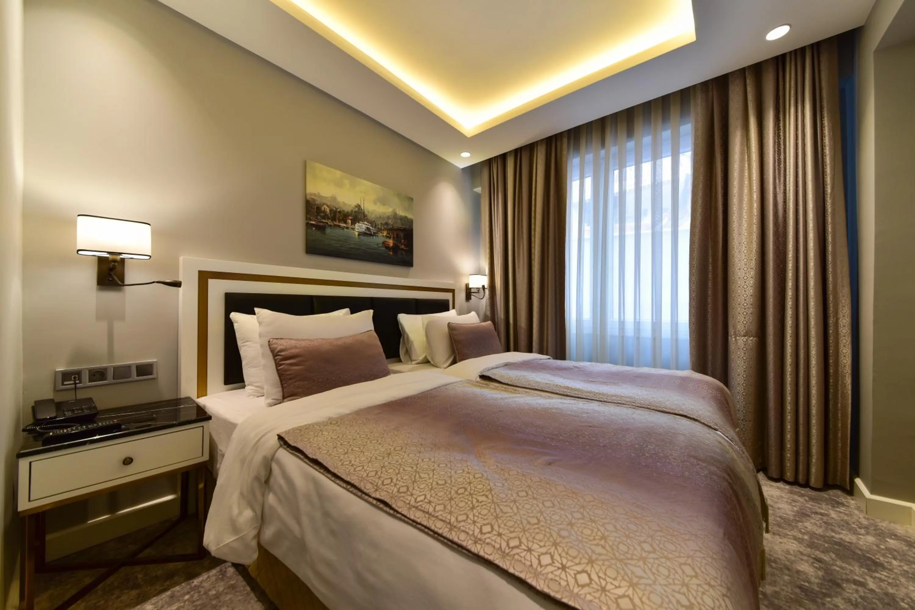 Bed in Kare Hotel Sultanahmet
