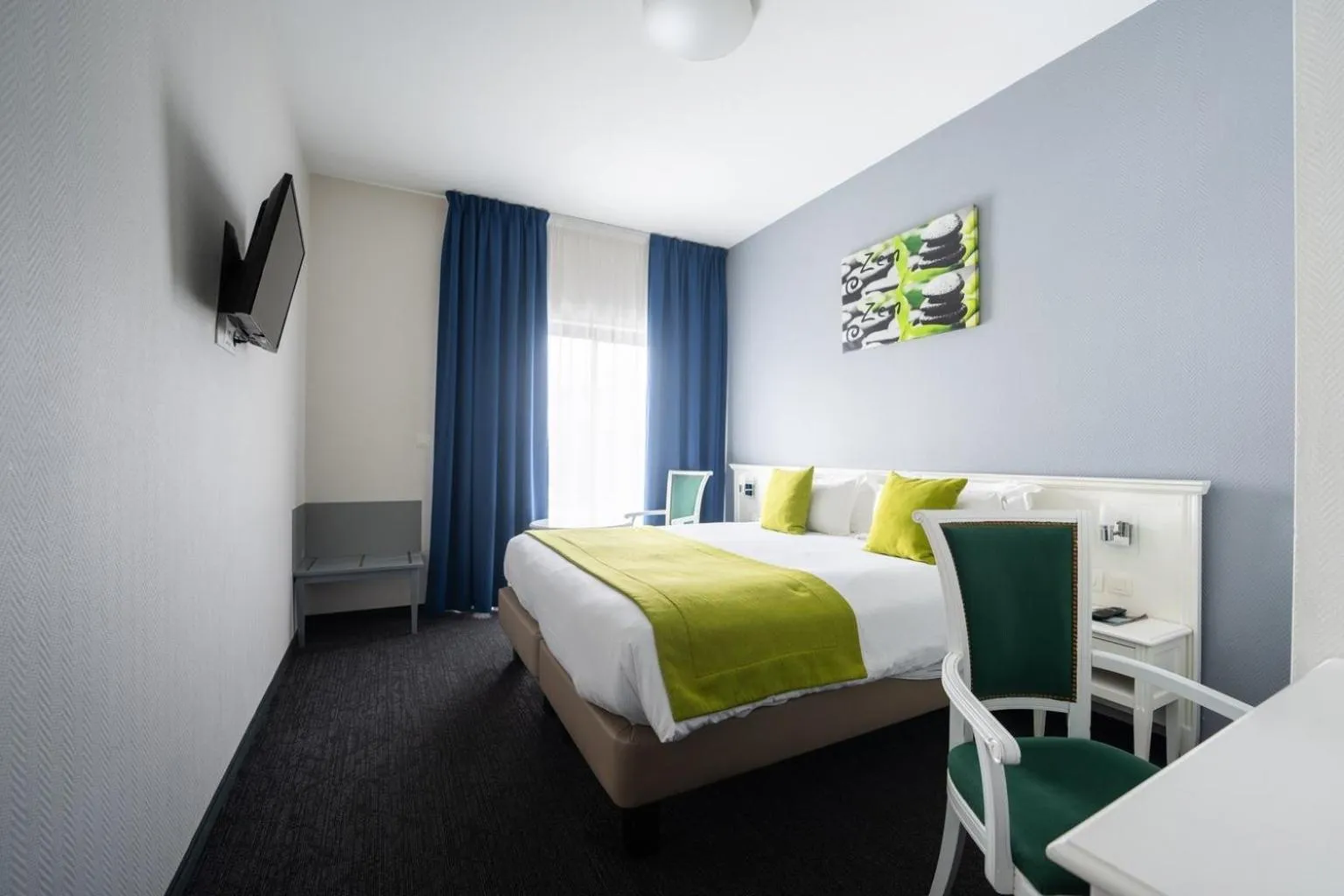 Bedroom, Bed in Hôtel Marso