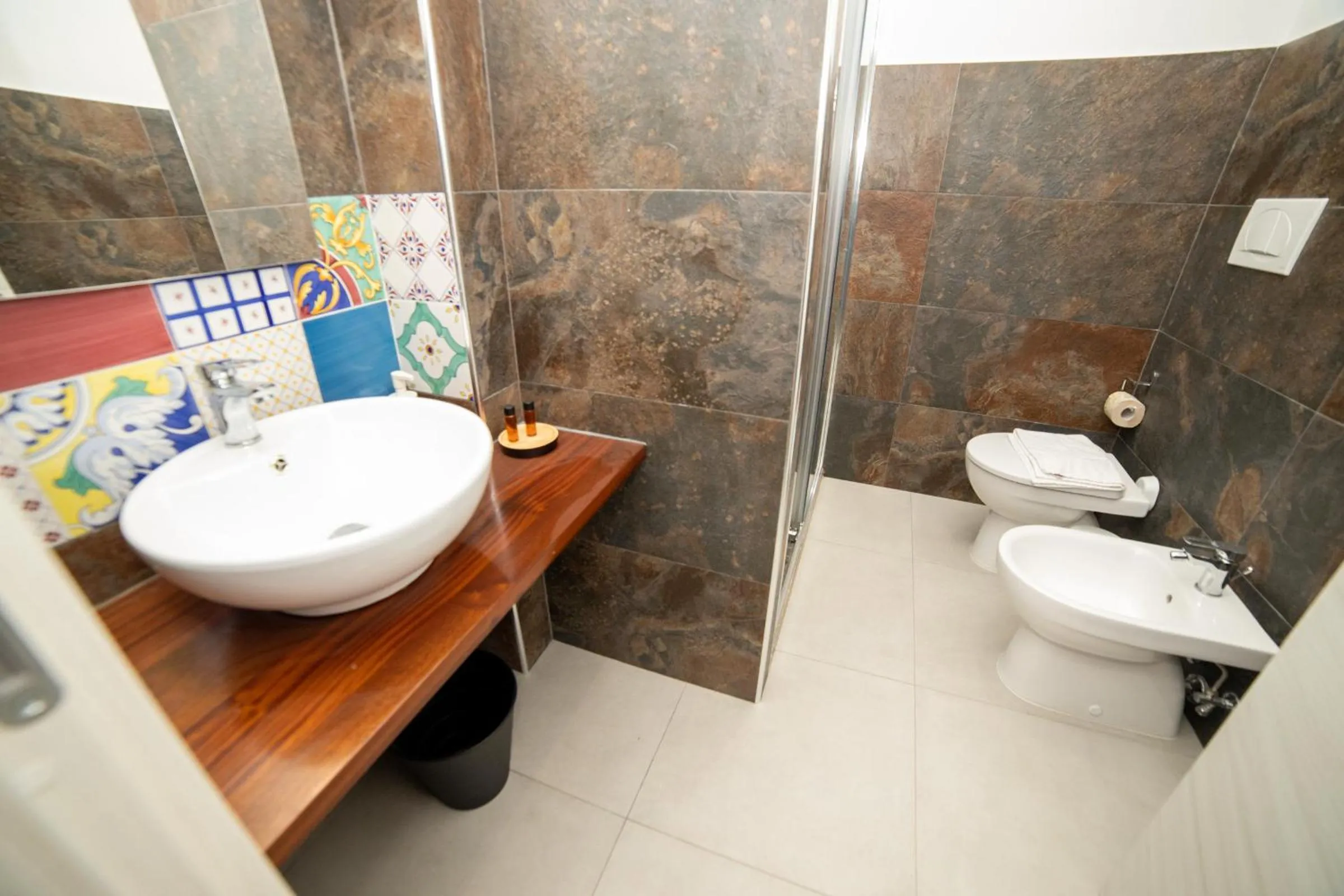 Bathroom in b&b Zio Luciano