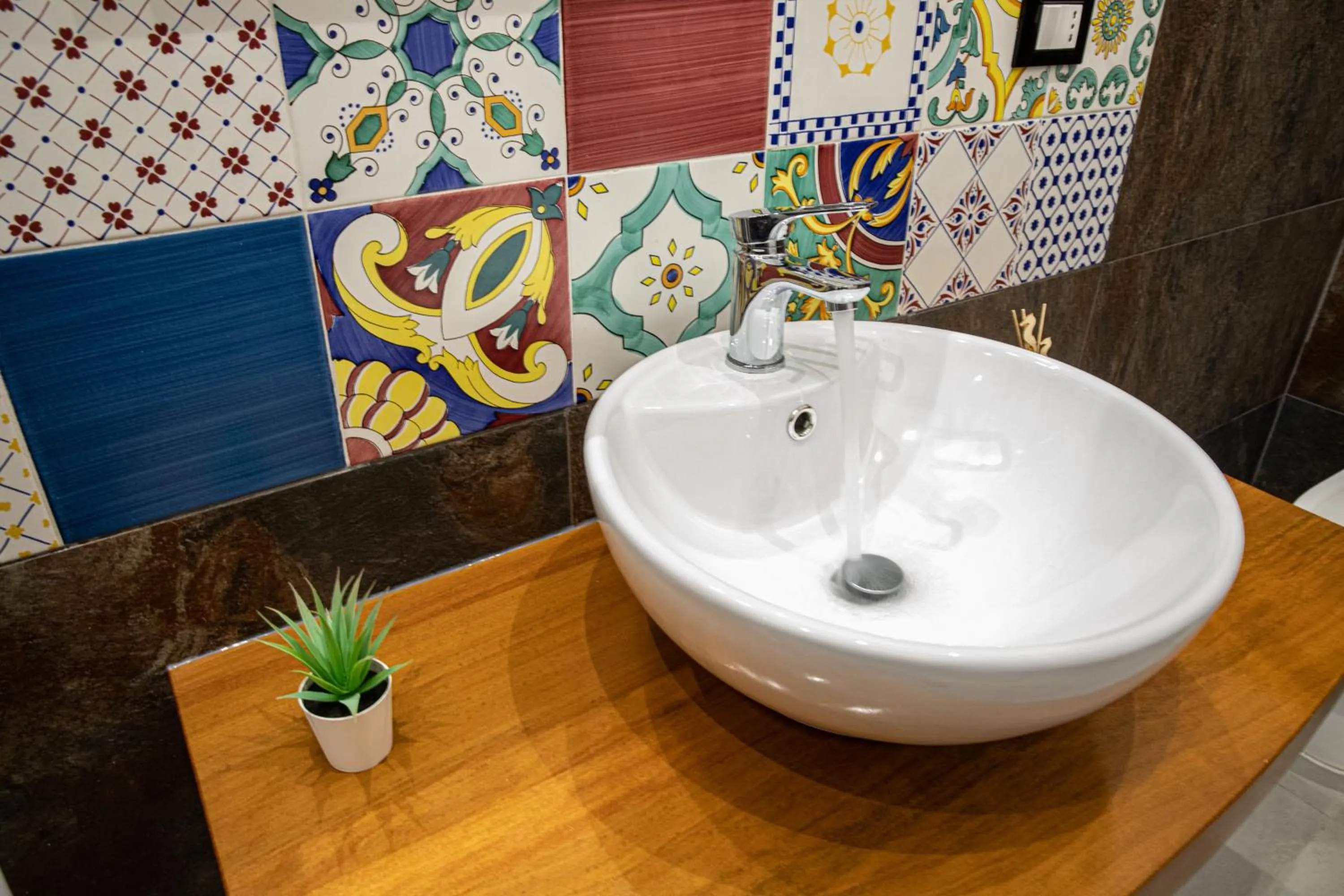 Bathroom in b&b Zio Luciano