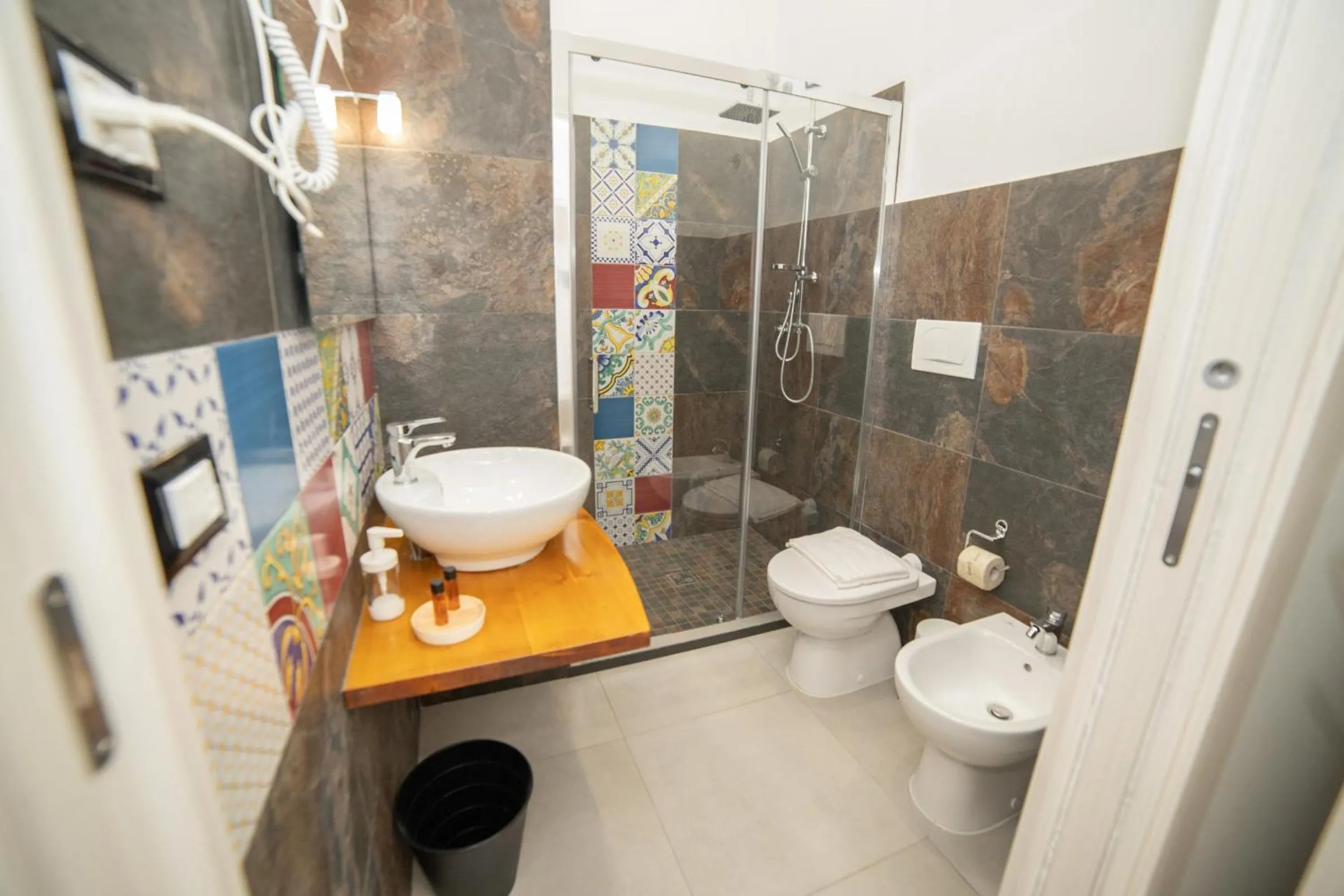 Bathroom in b&b Zio Luciano