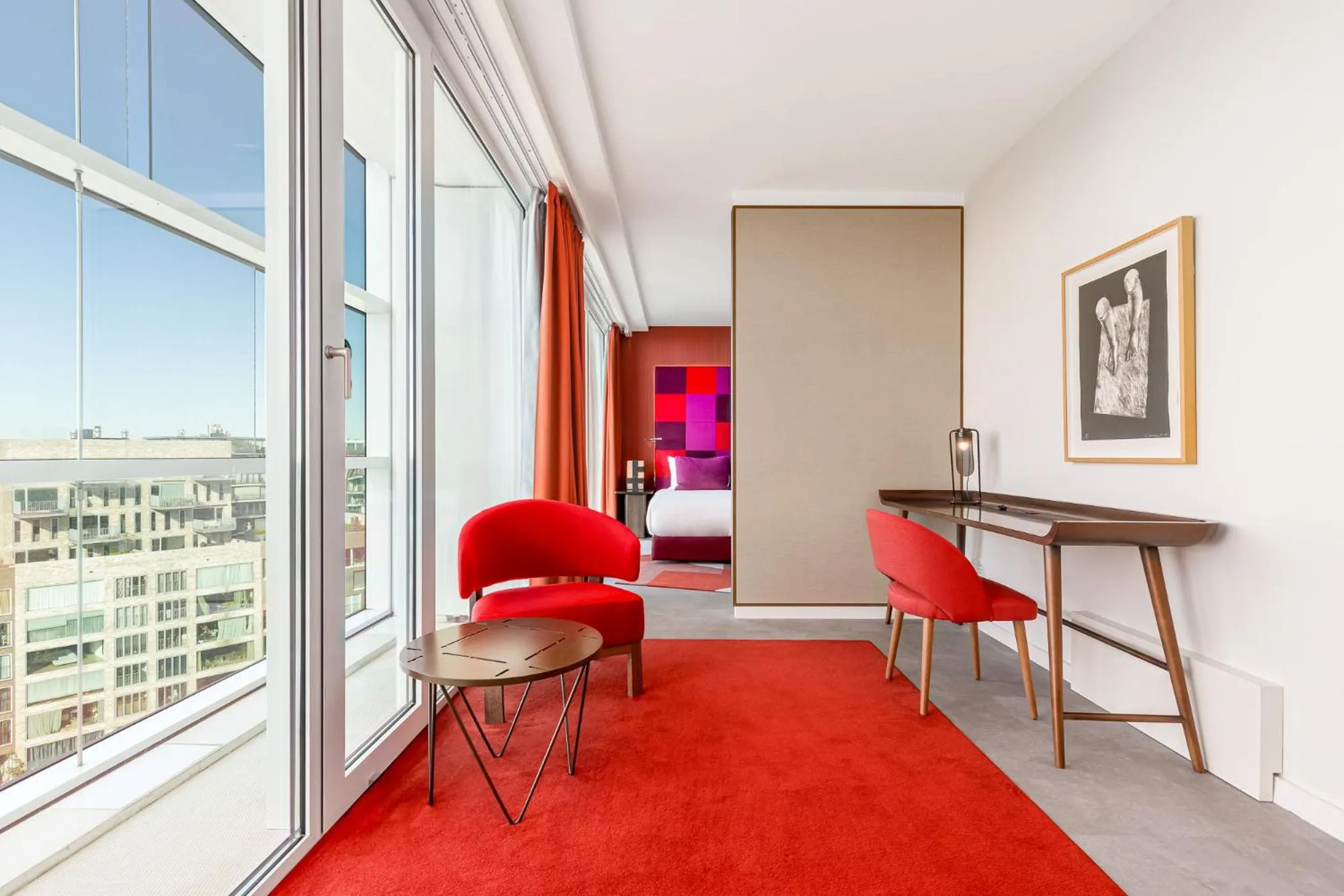 Seating area in Room Mate Aitana, Amsterdam