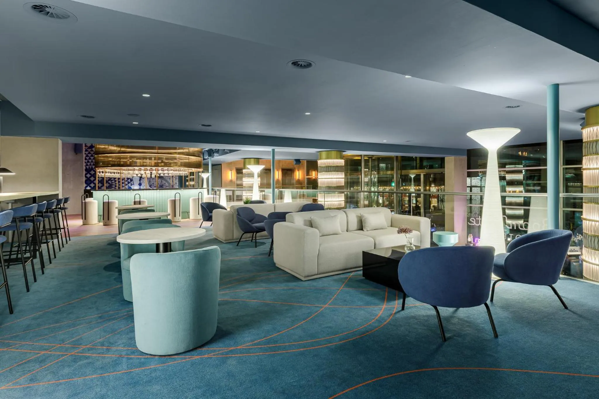 Area and facilities in Room Mate Aitana, Amsterdam