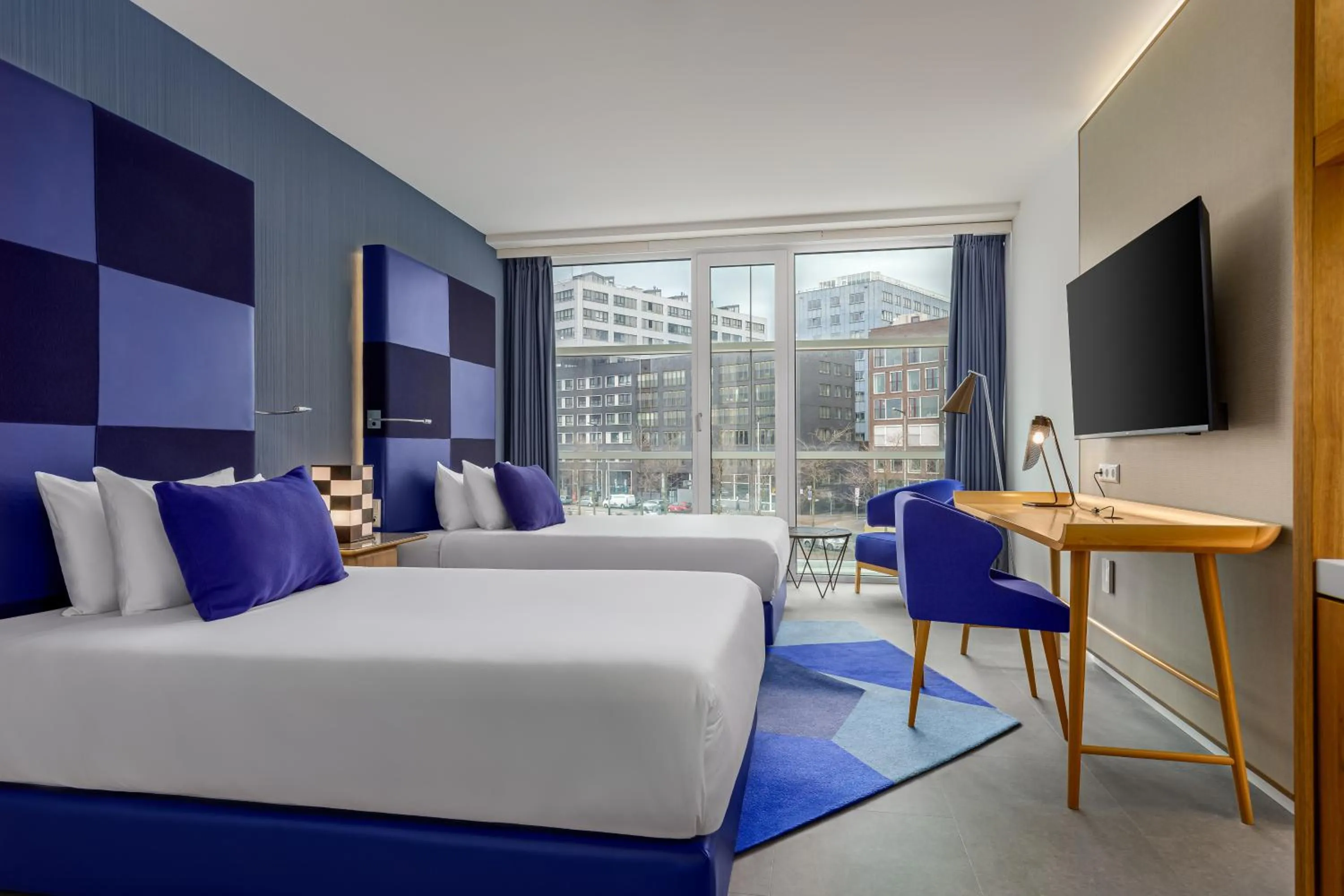 Photo of the whole room, Bed in Room Mate Aitana, Amsterdam