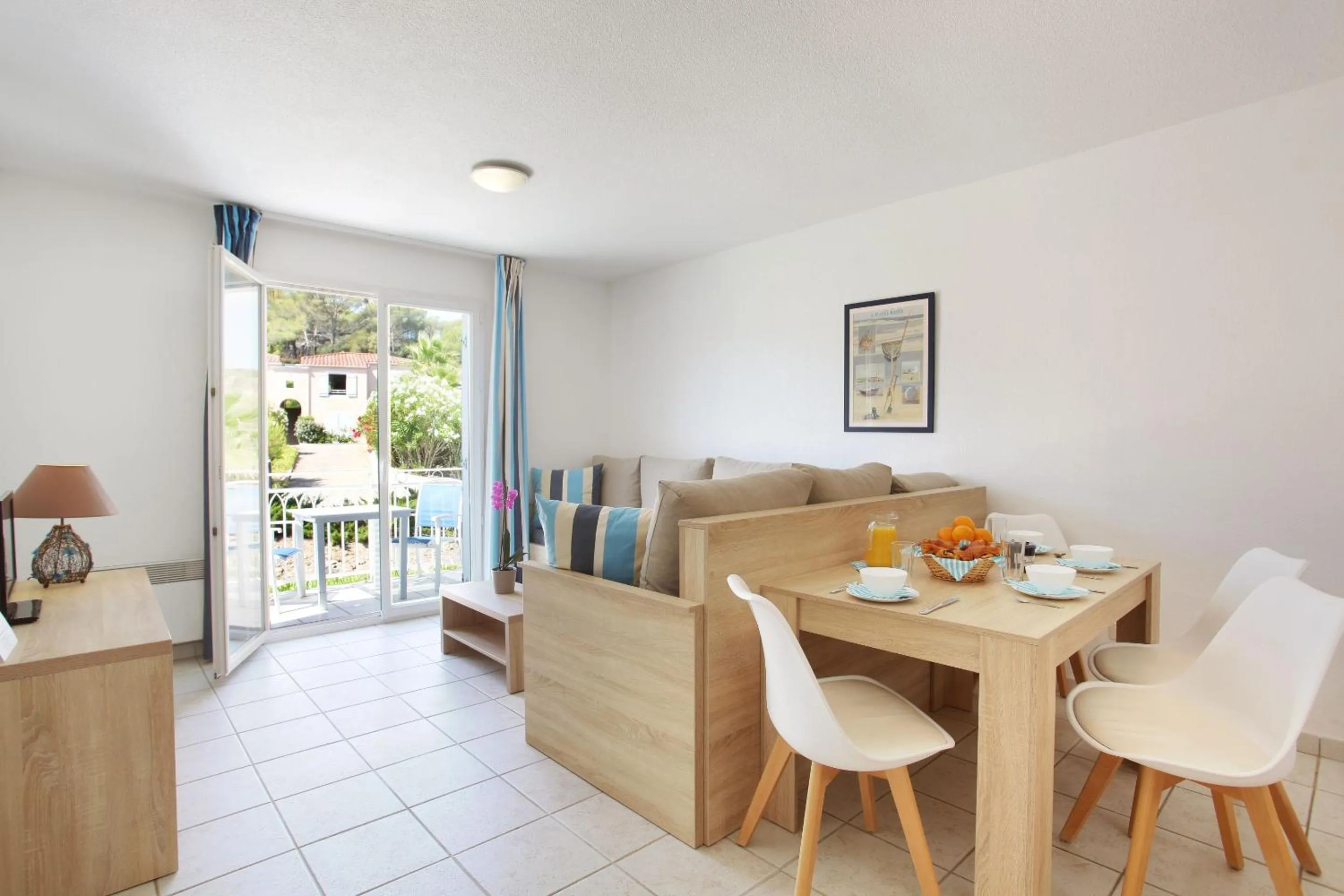 Balcony/Terrace in Résidence Odalys Domaine des Eucalyptus